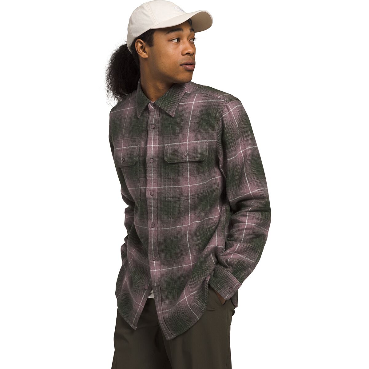 The North Face Men's Arroyo LW Flannel Shirt Yellow Size Medium