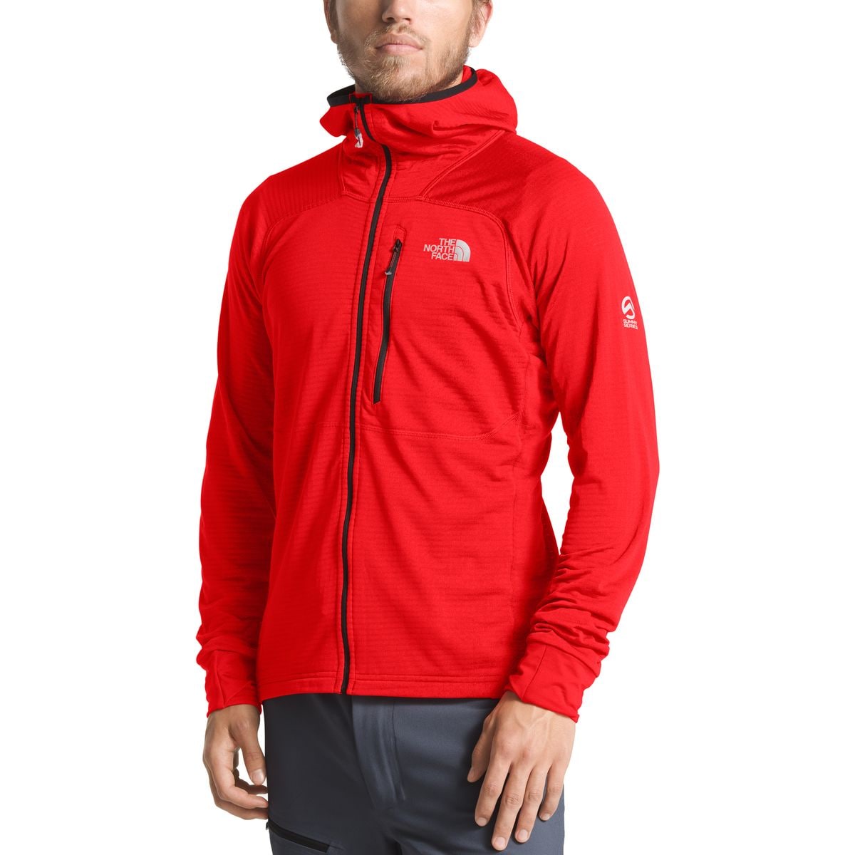 The North Face Summit L2 Proprius Grid Fleece Hooded Jacket - Men's ...