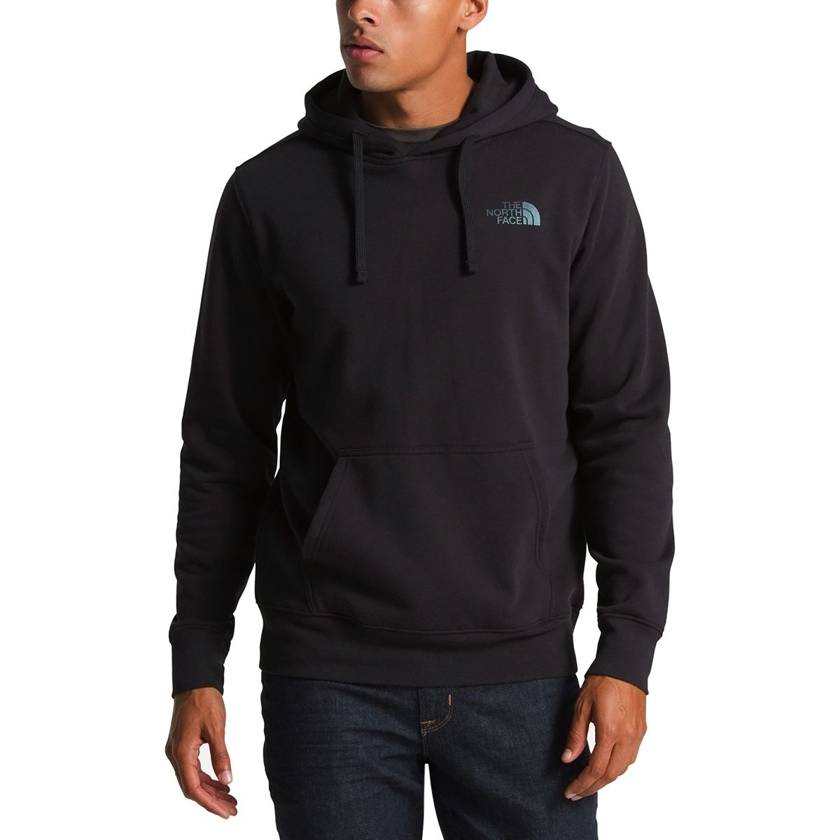 North face men's red box pullover hoodie Clearance