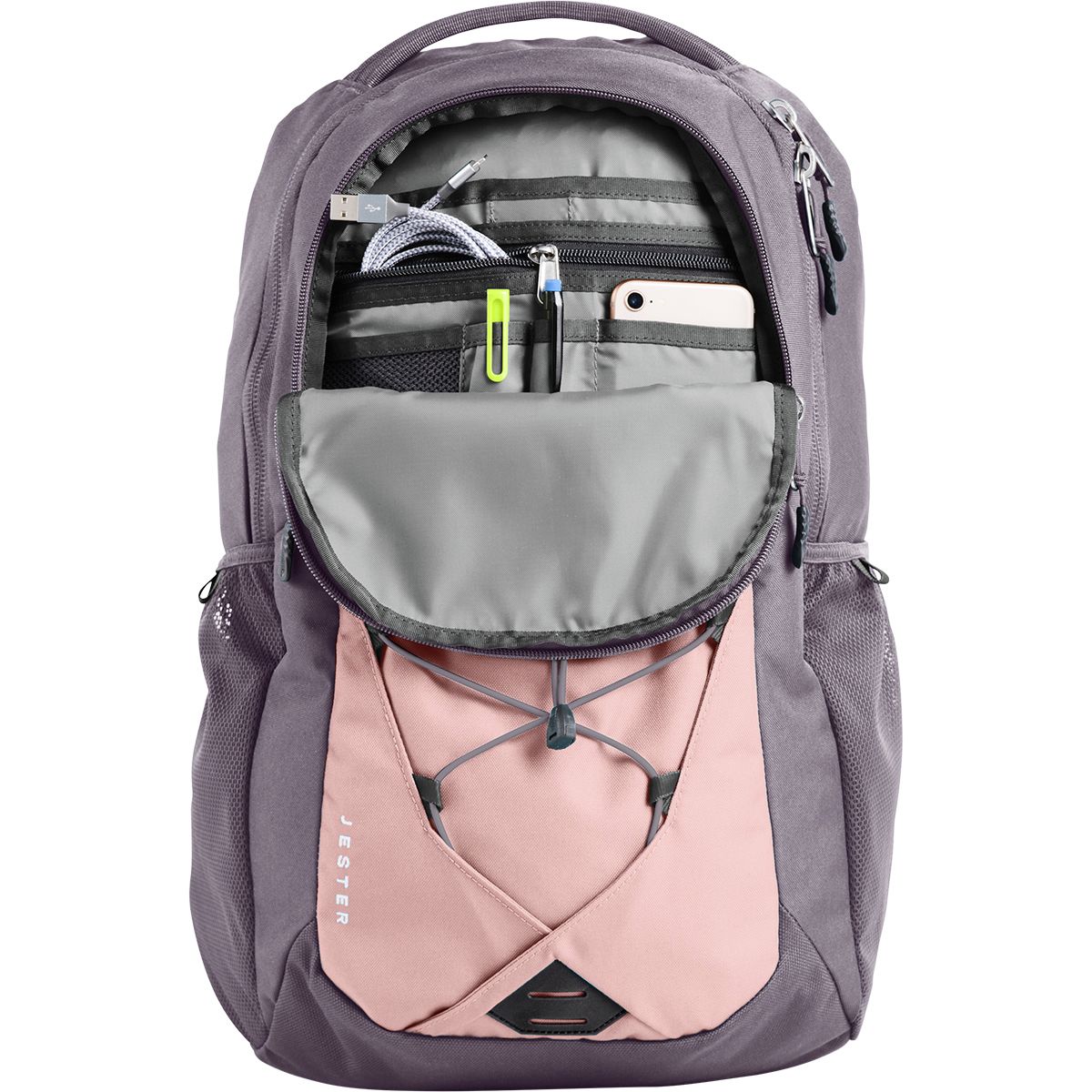 women's jester backpack rose gold