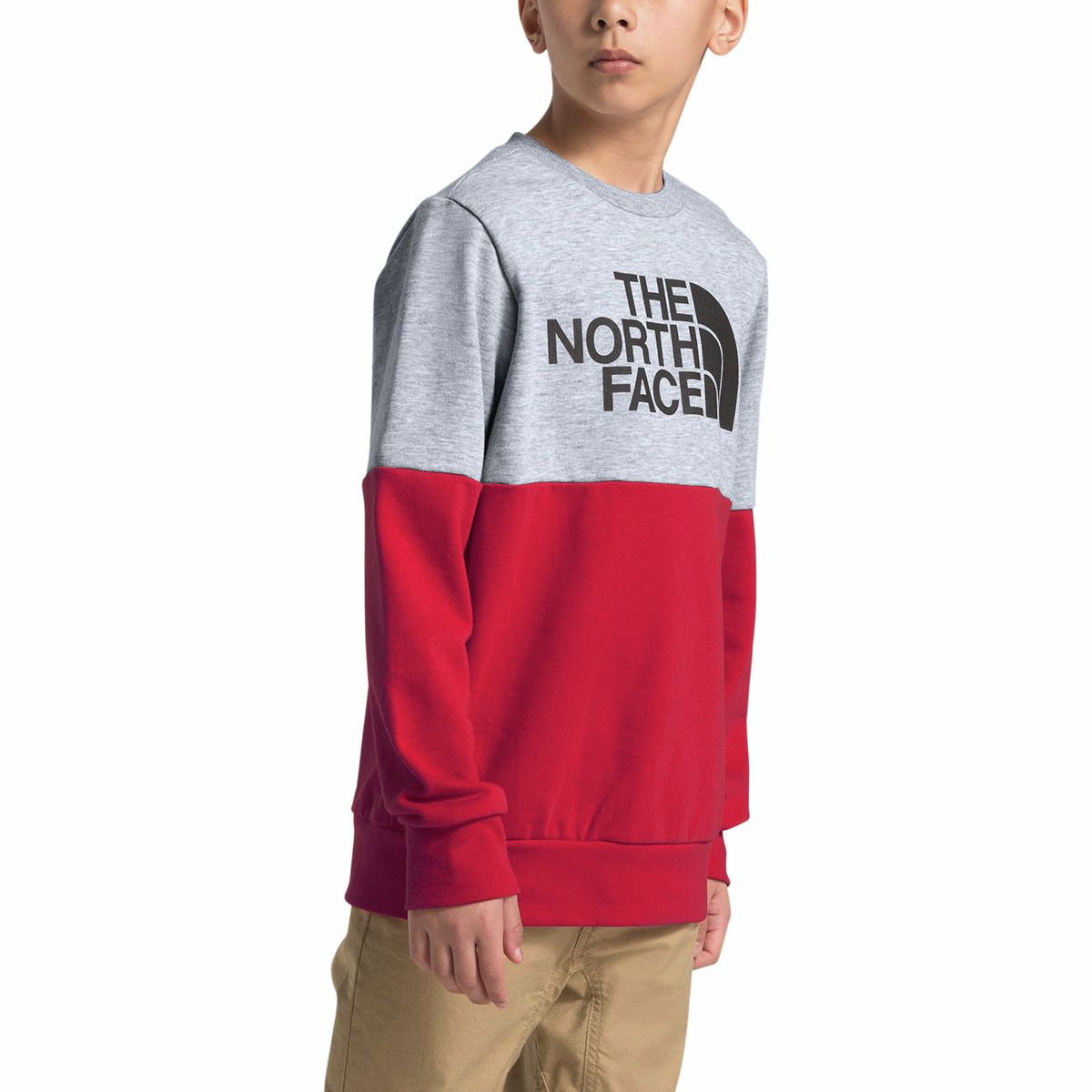 northface crew sweatshirt