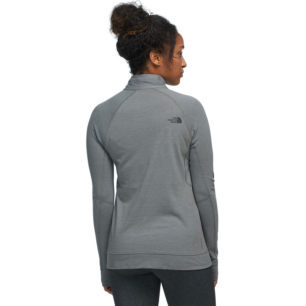 The North Face Warm Wool Blend ZipNeck Top Women's Clothing