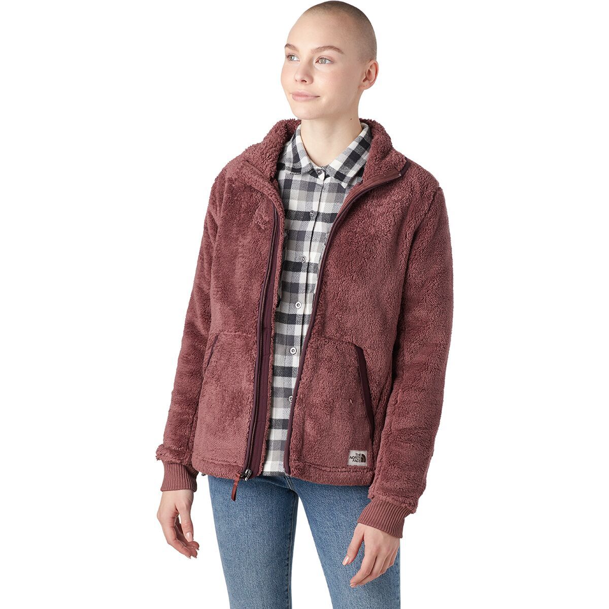 the north face women's printed campshire full zip jacket