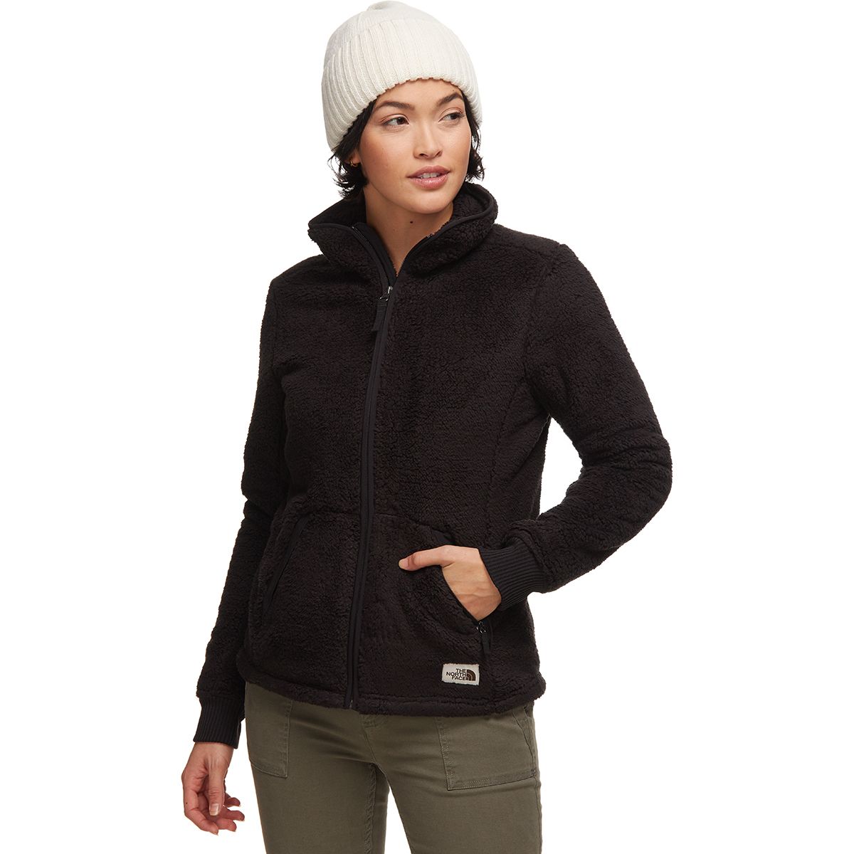 The North Face Campshire Full-Zip Fleece Jacket - Women's | Backcountry.com