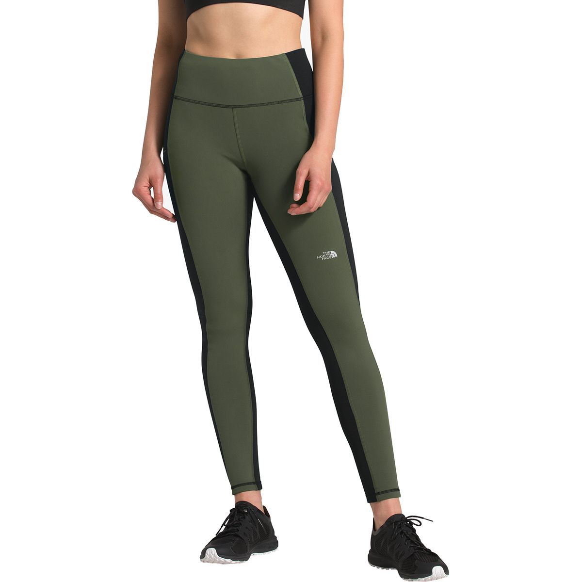 north face winter warm mid rise tights
