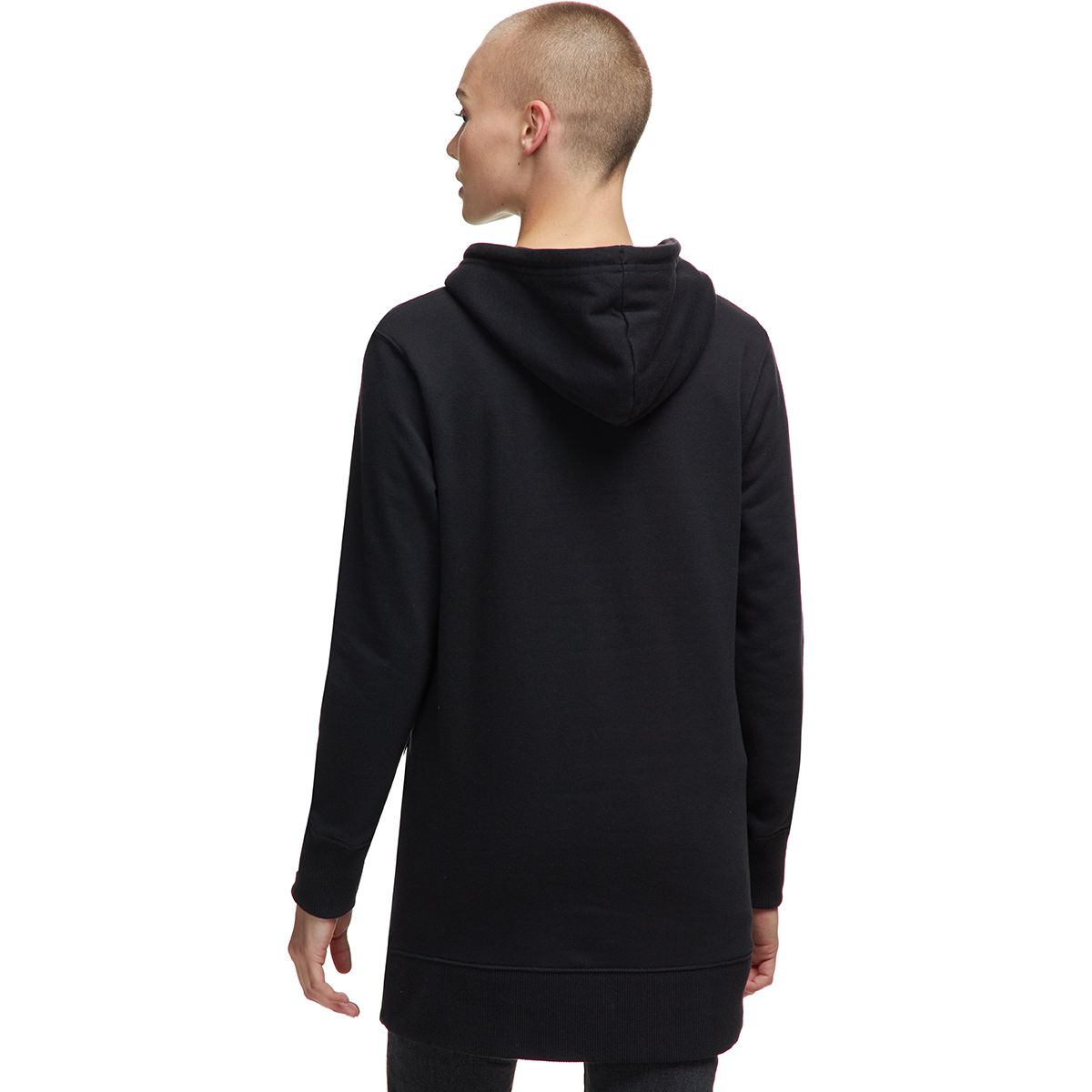 Pull à Capuche (hoodie) The North Face Pour Femme - Taille M - Noir - Extra Long - Occasion Très Bon état