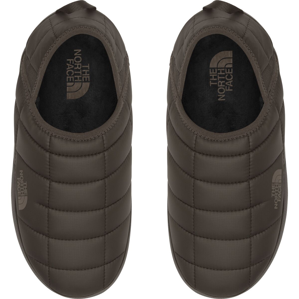 Женские сабо The North Face Thermoball Traction Mule V, цвет: Тёмный каштановый — фото 3