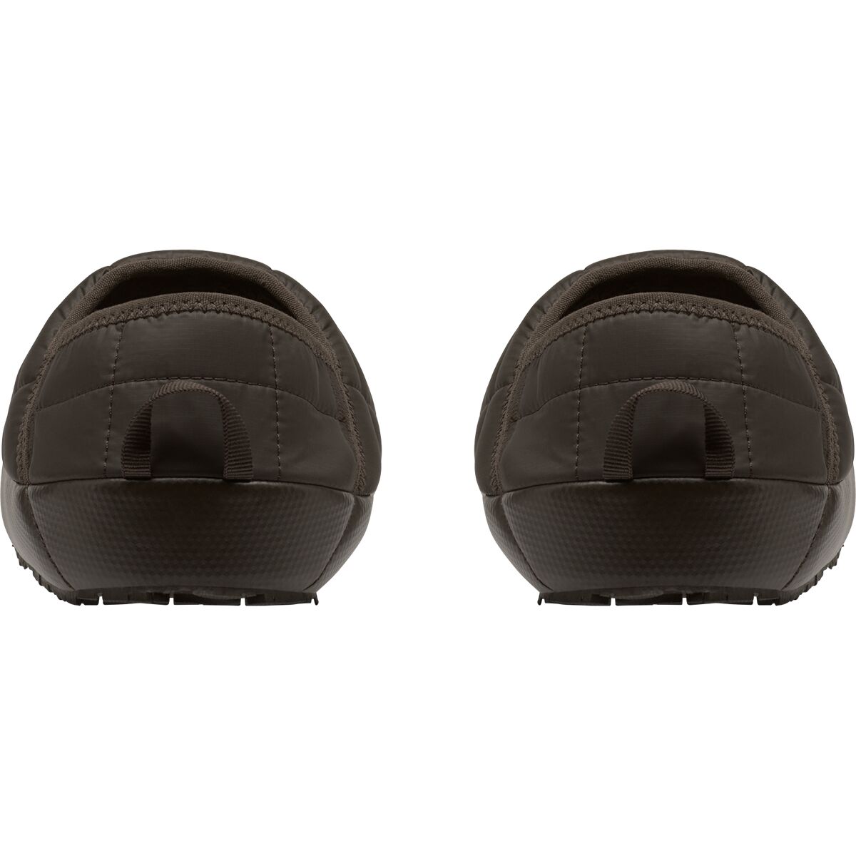 Мужские сабо The North Face ThermoBall Traction Mule V Bootie, цвет: Тёмный каштановый / Чёрный — фото 2