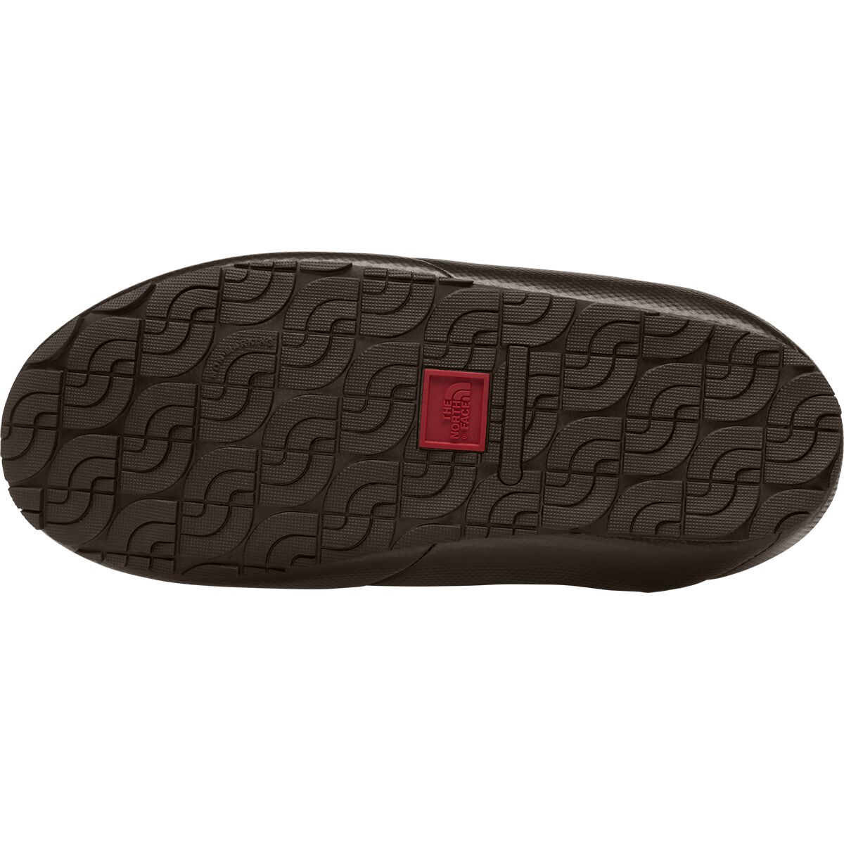 Мужские сабо The North Face ThermoBall Traction Mule V Bootie, цвет: Тёмный каштановый / Чёрный — фото 4