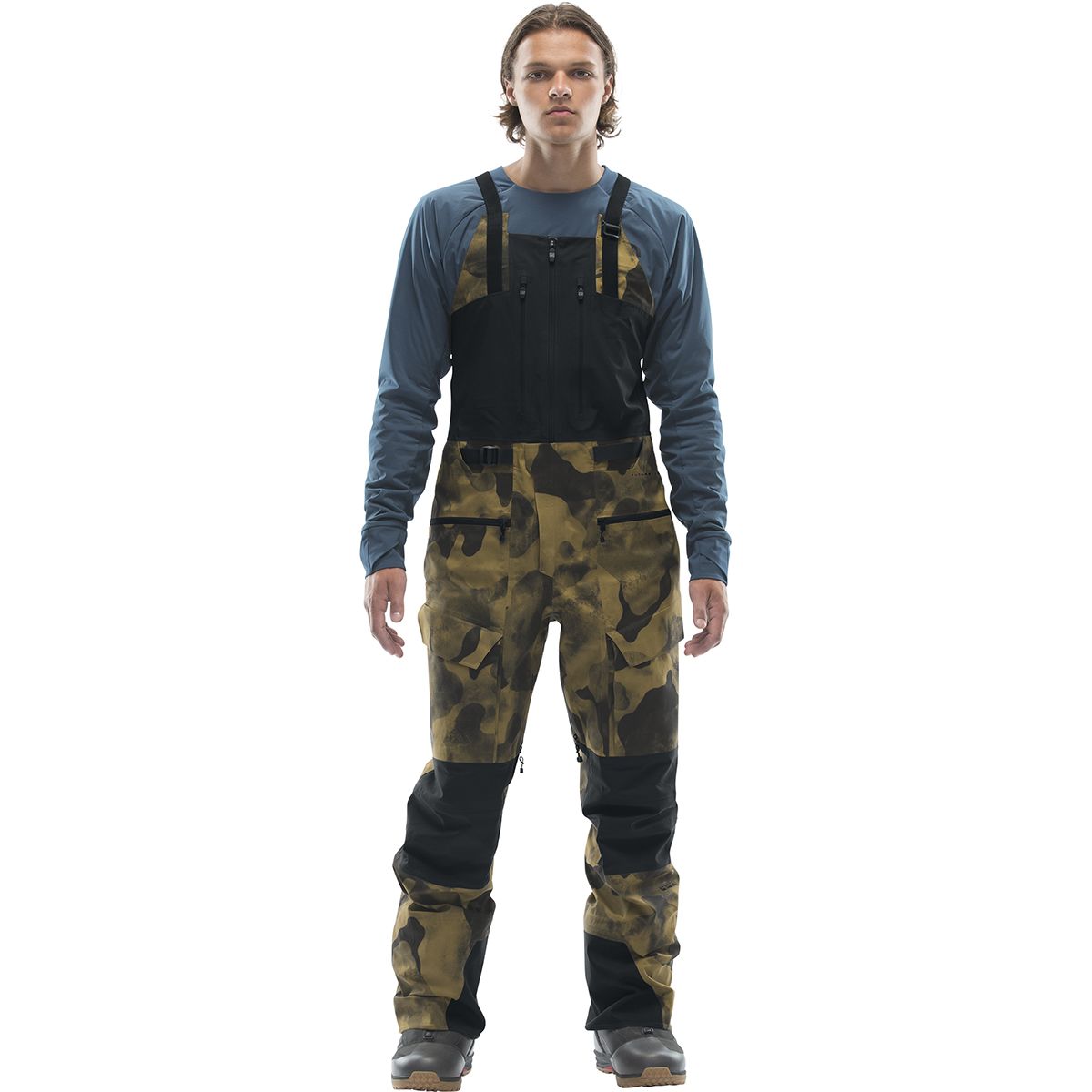 north face bib mens