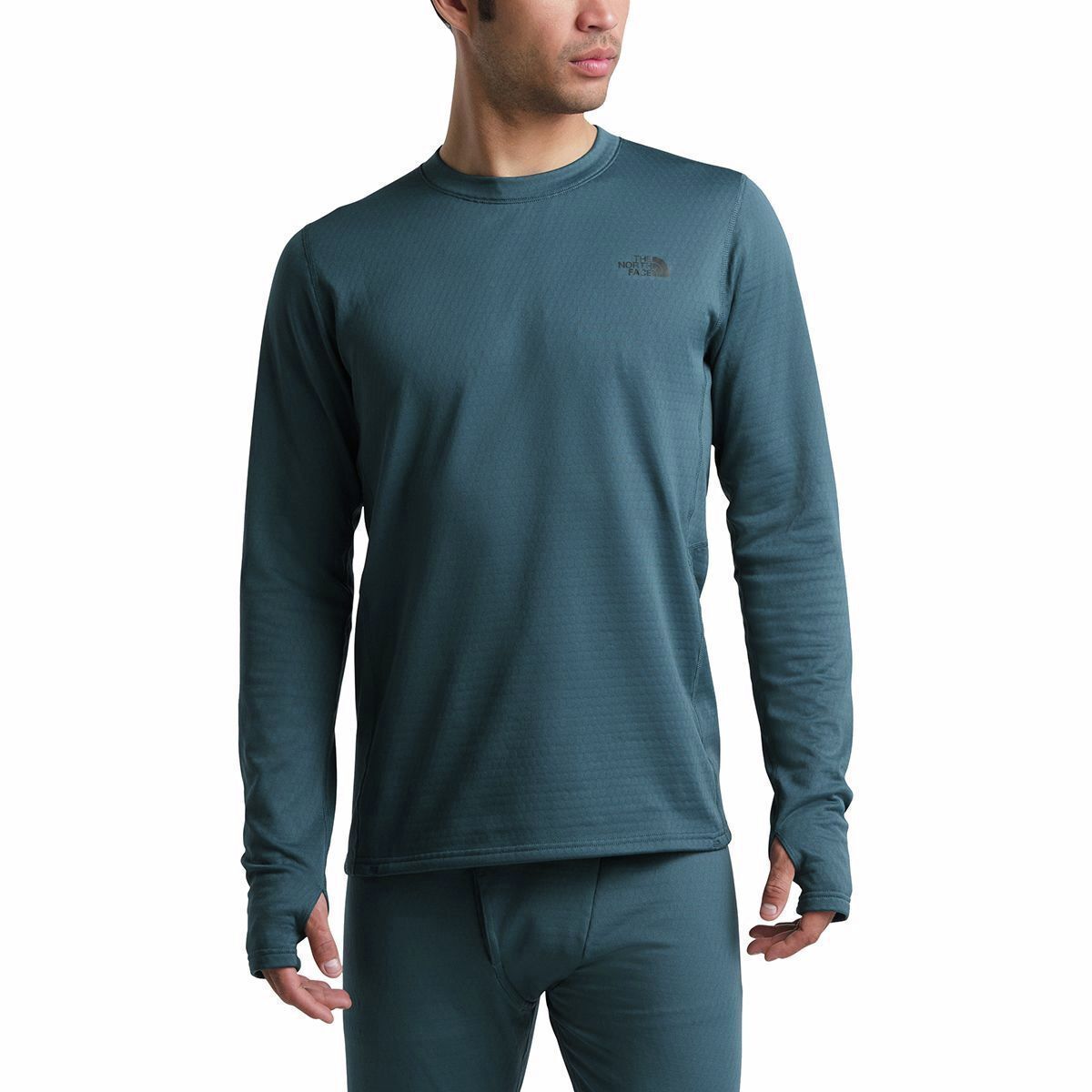 north face warm crew neck top