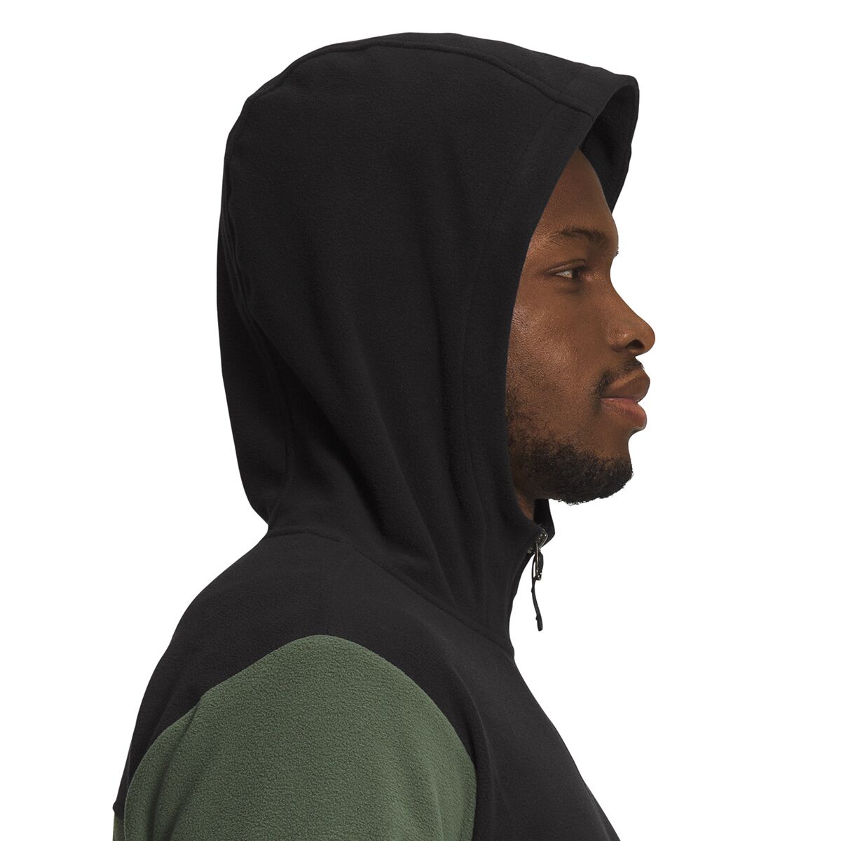 The North Face TKA Glacier FullZip Hooded Fleece Jacket Men's Clothing