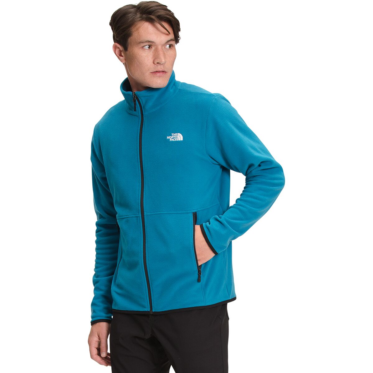 The North Face TKA Glacier FullZip Fleece Jacket Men's Clothing