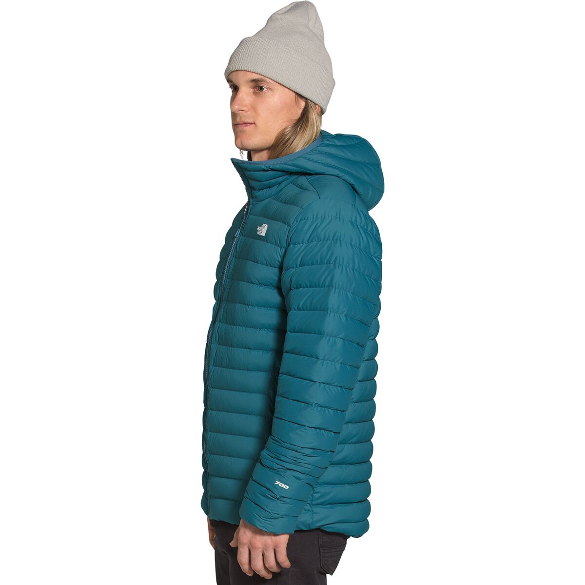 The North Face Stretch Down Hooded Jacket Men's Clothing