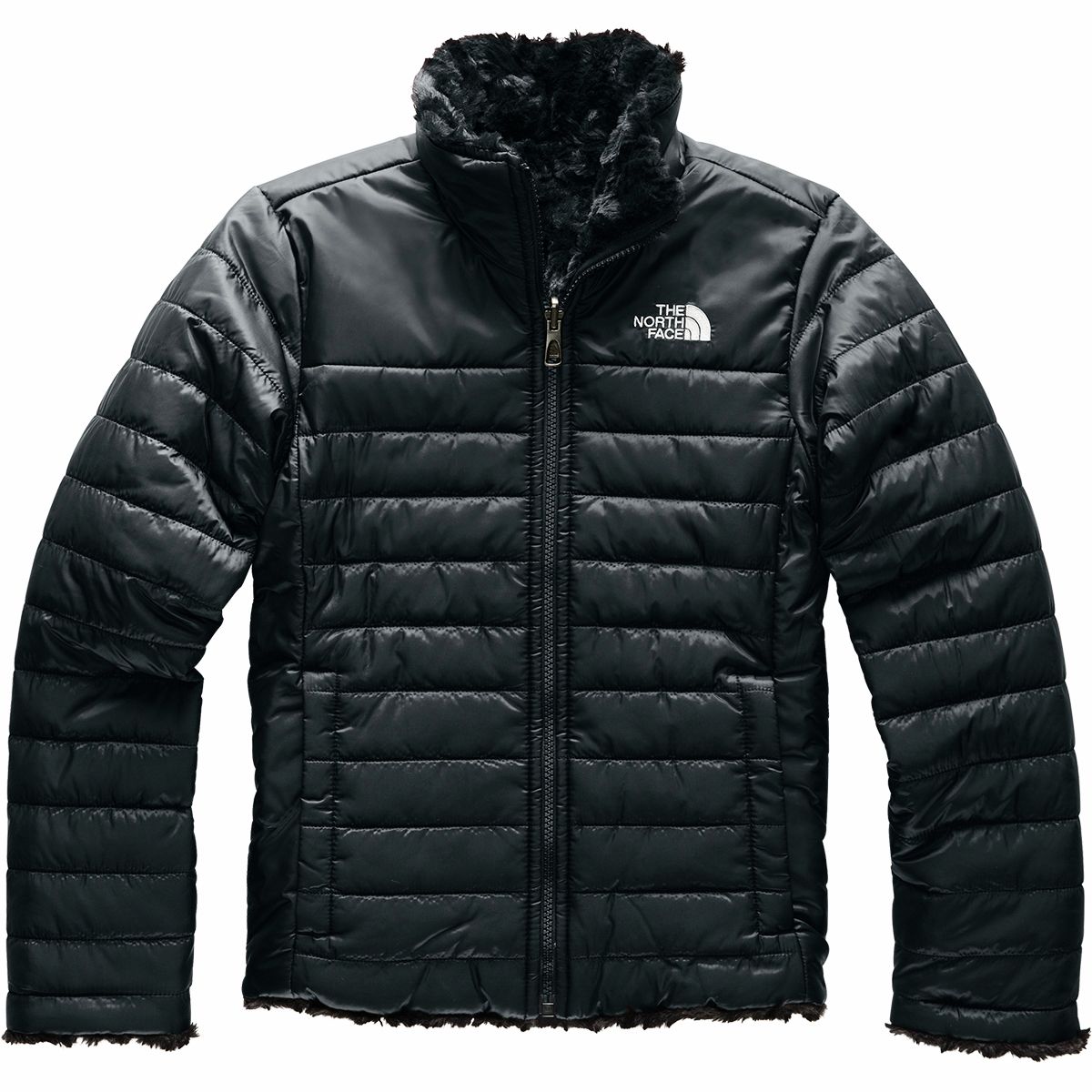 The North Face Mossbud Swirl Reversible Jacket - Girls' | Backcountry.com