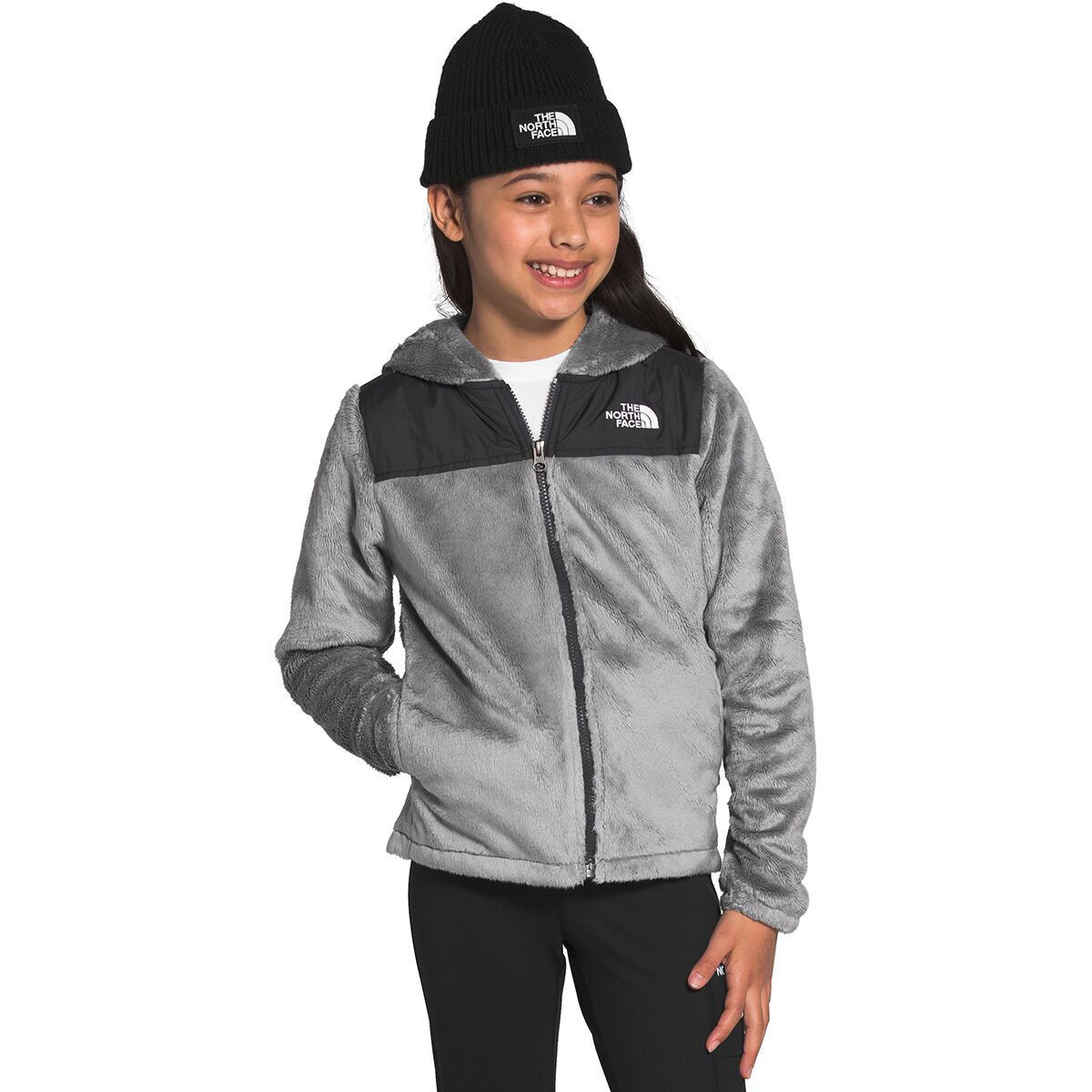 The North Face Oso Hooded Fleece Jacket - Girls' | Backcountry.com
