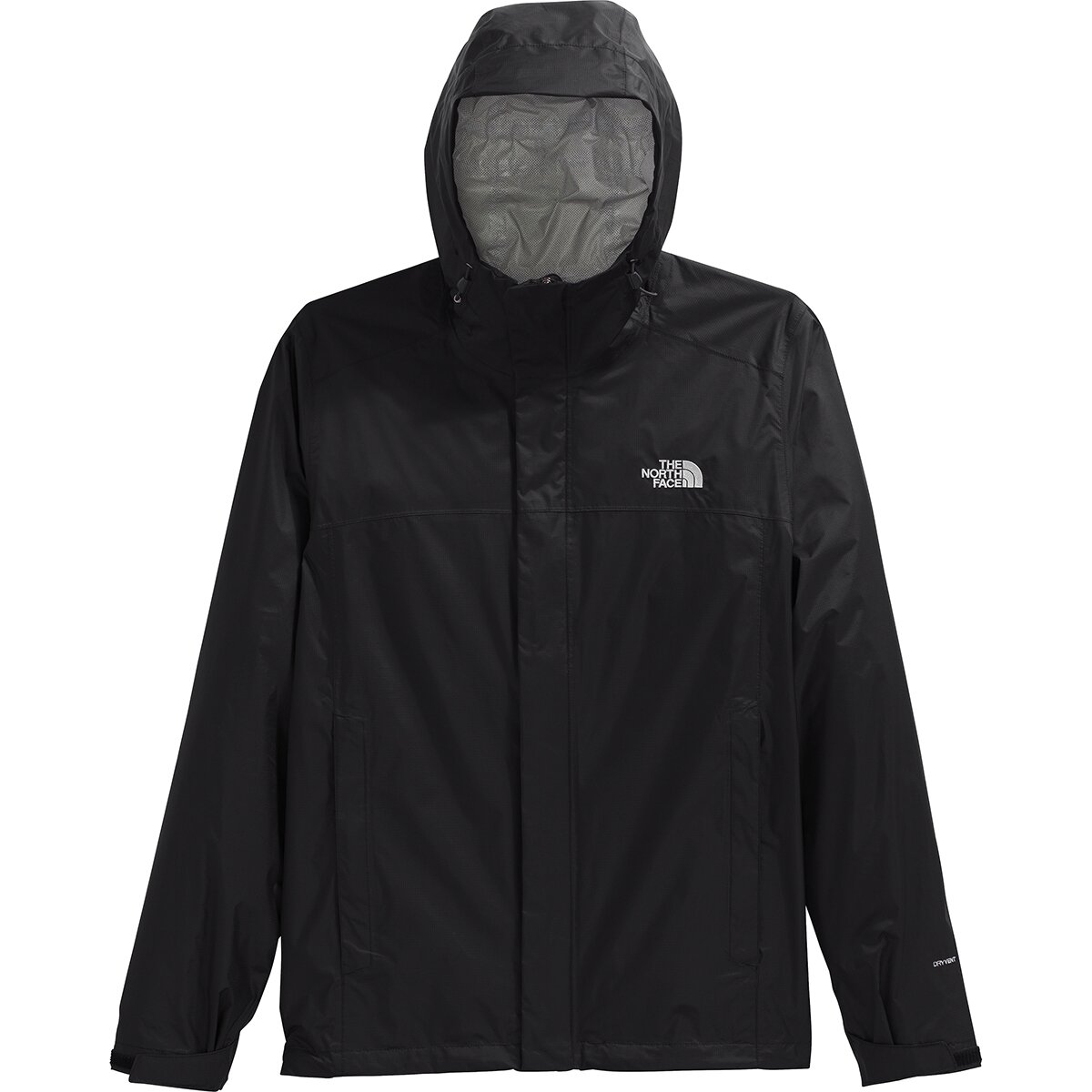 Мужская куртка The North Face Venture 2 Hooded, цвет: Чёрный — фото 6