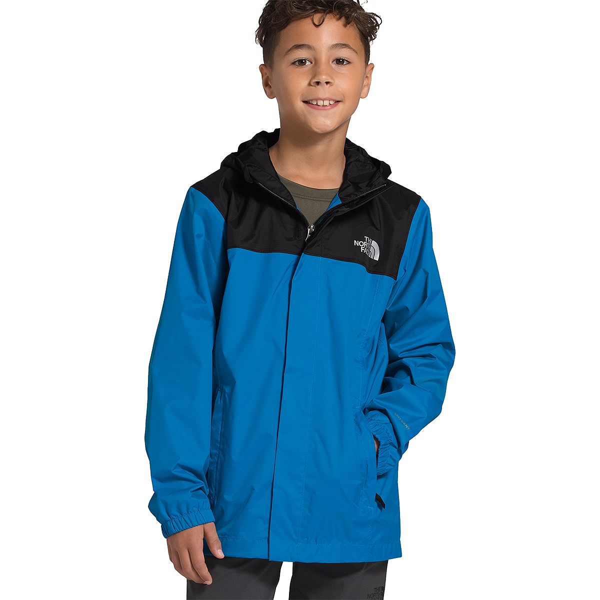 The North Face Resolve Reflective Hooded Jacket - Boys' | Backcountry.com