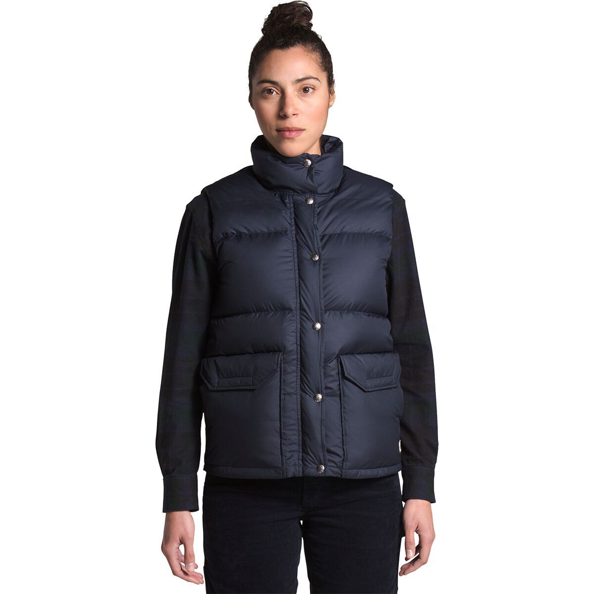 navy north face jacket womens