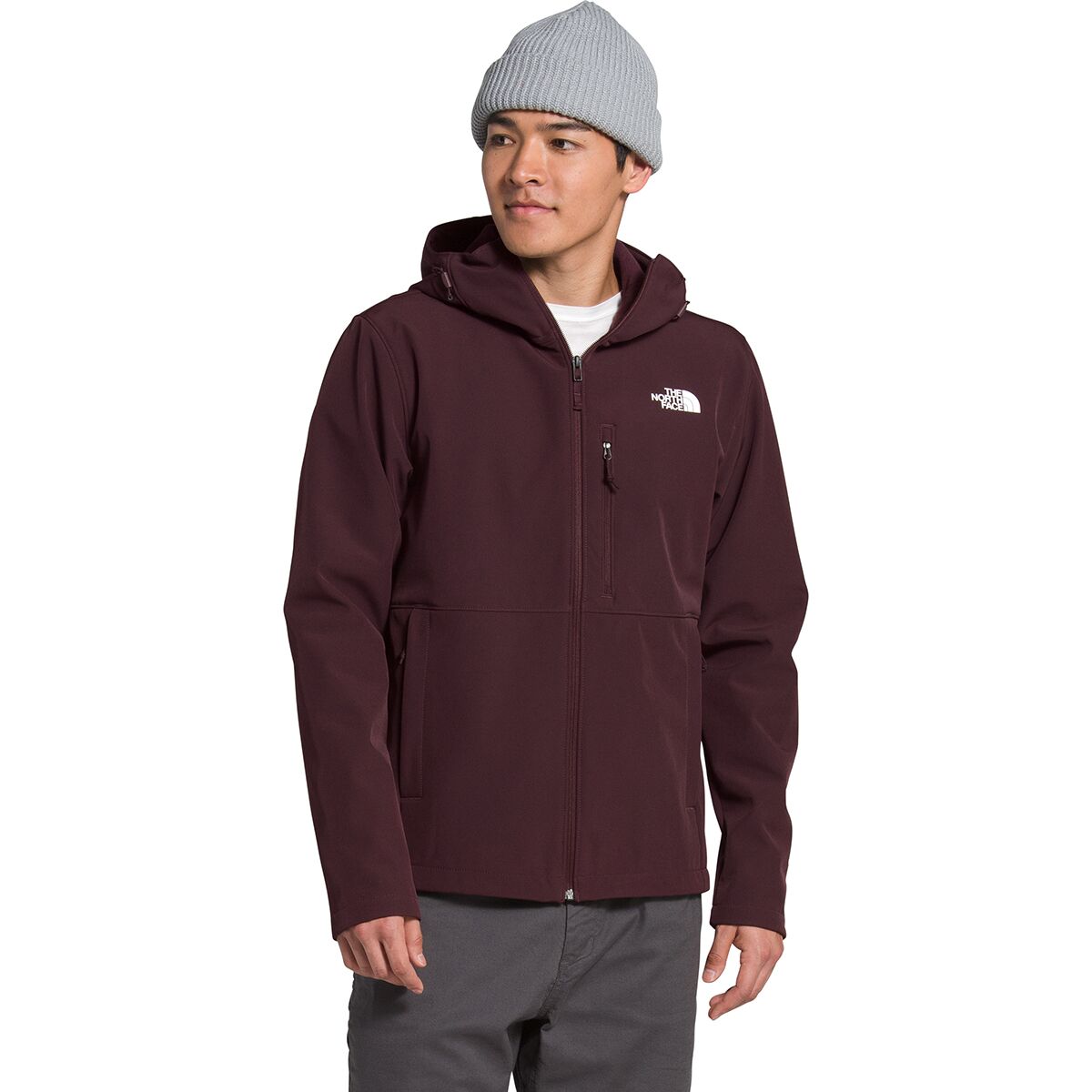 the north face men's apex bionic 2 hooded soft shell jacket