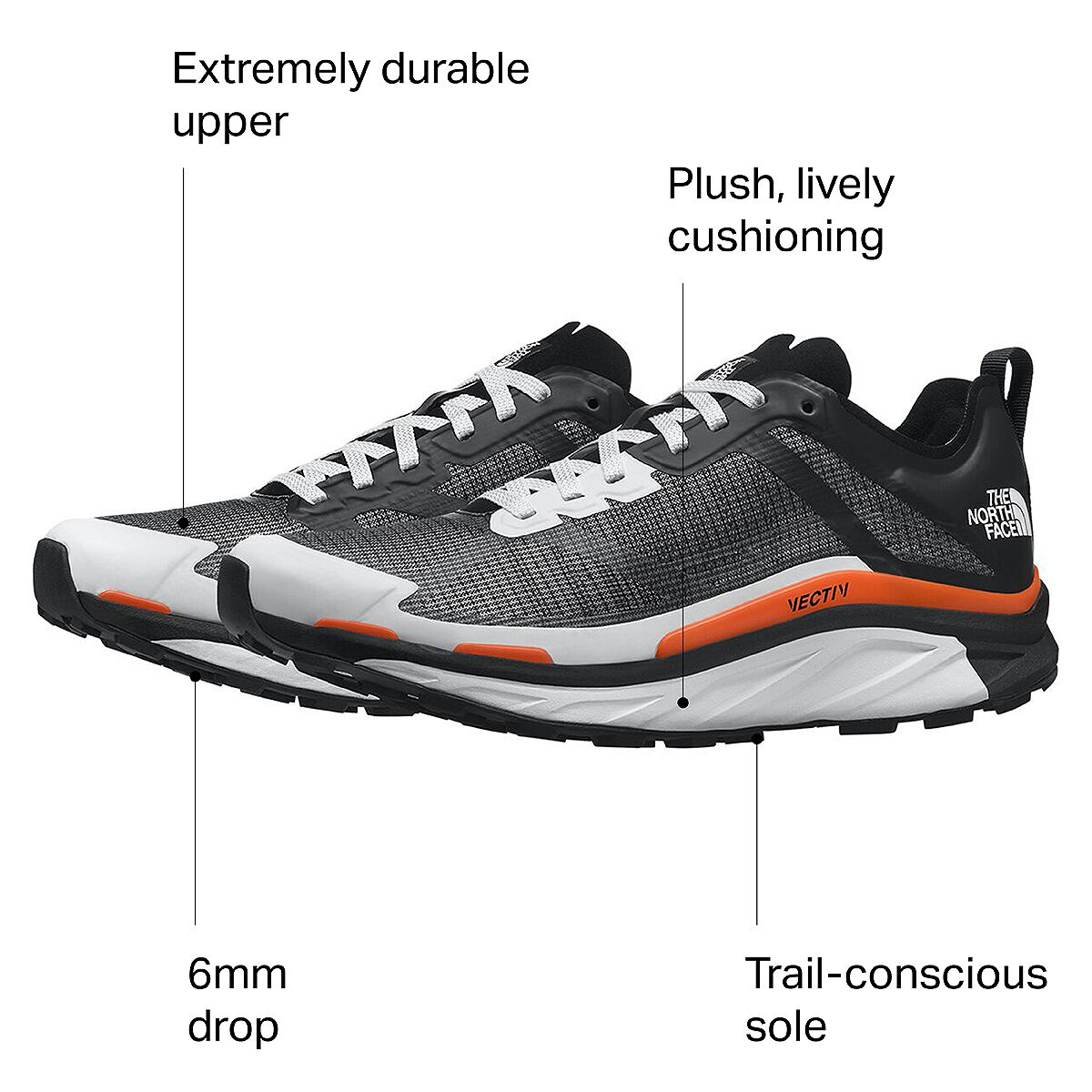 The North Face VECTIV Infinite Trail Running Shoe Men's Footwear