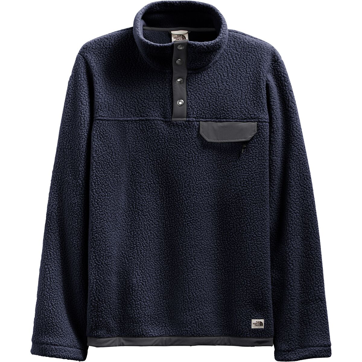 the north face cragmont fleece half snap sweatshirt