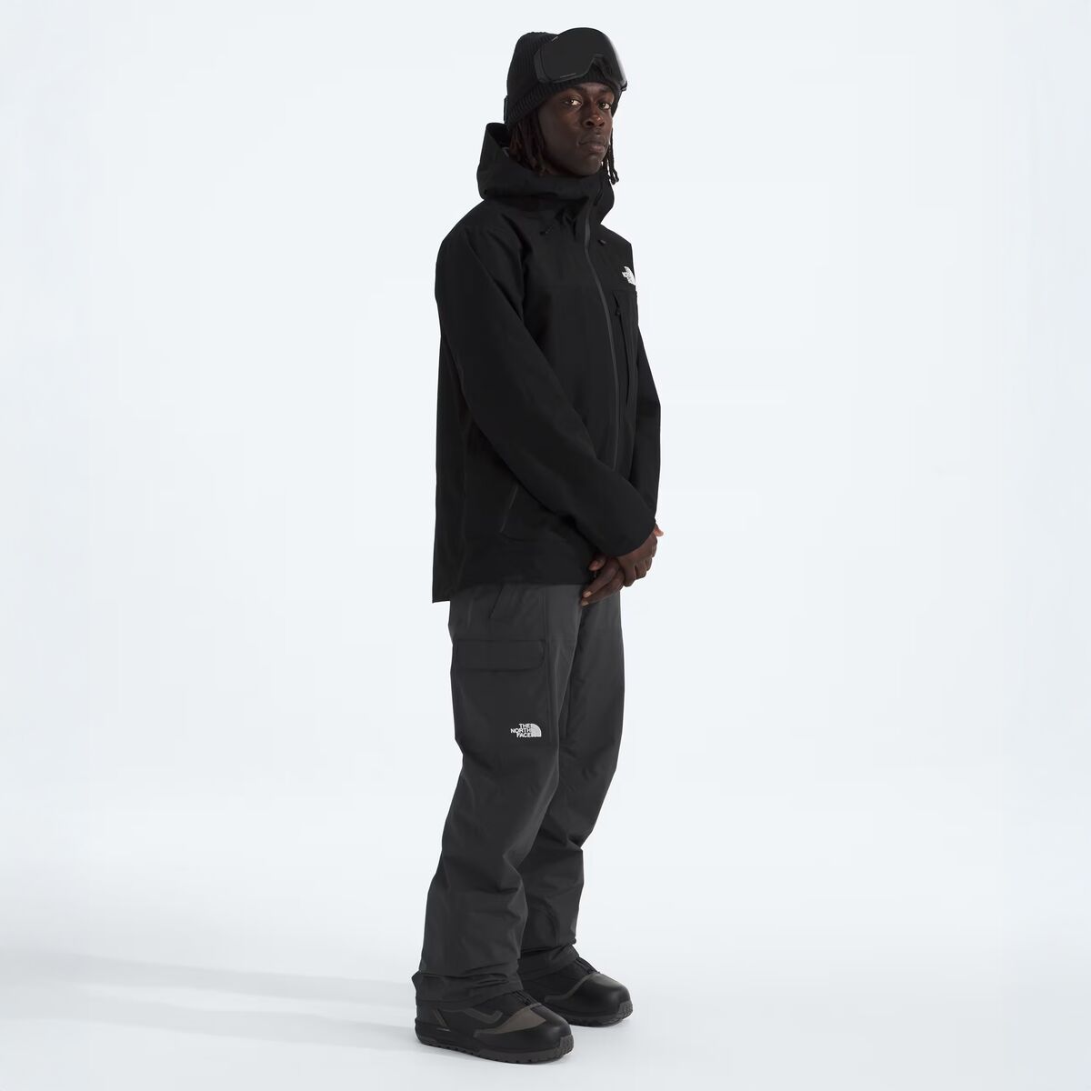 Мужские брюки The North Face Freedom Bib Pant, цвет: Асфальтовый серый — фото 2