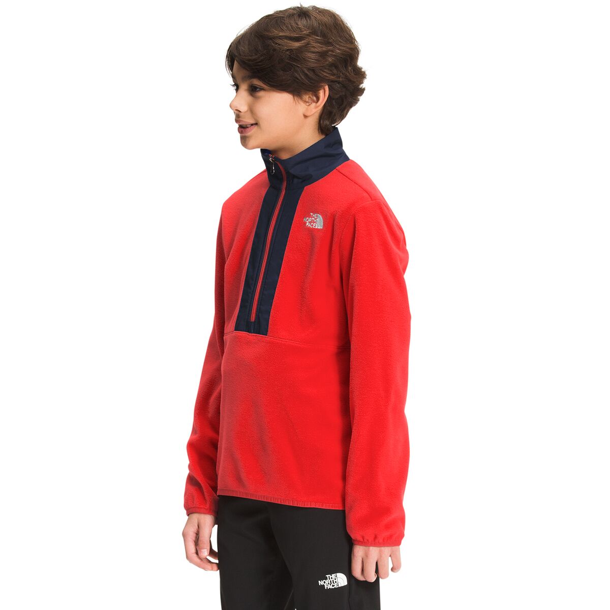 Kids’ Glacier Quarter Zip Fleece White