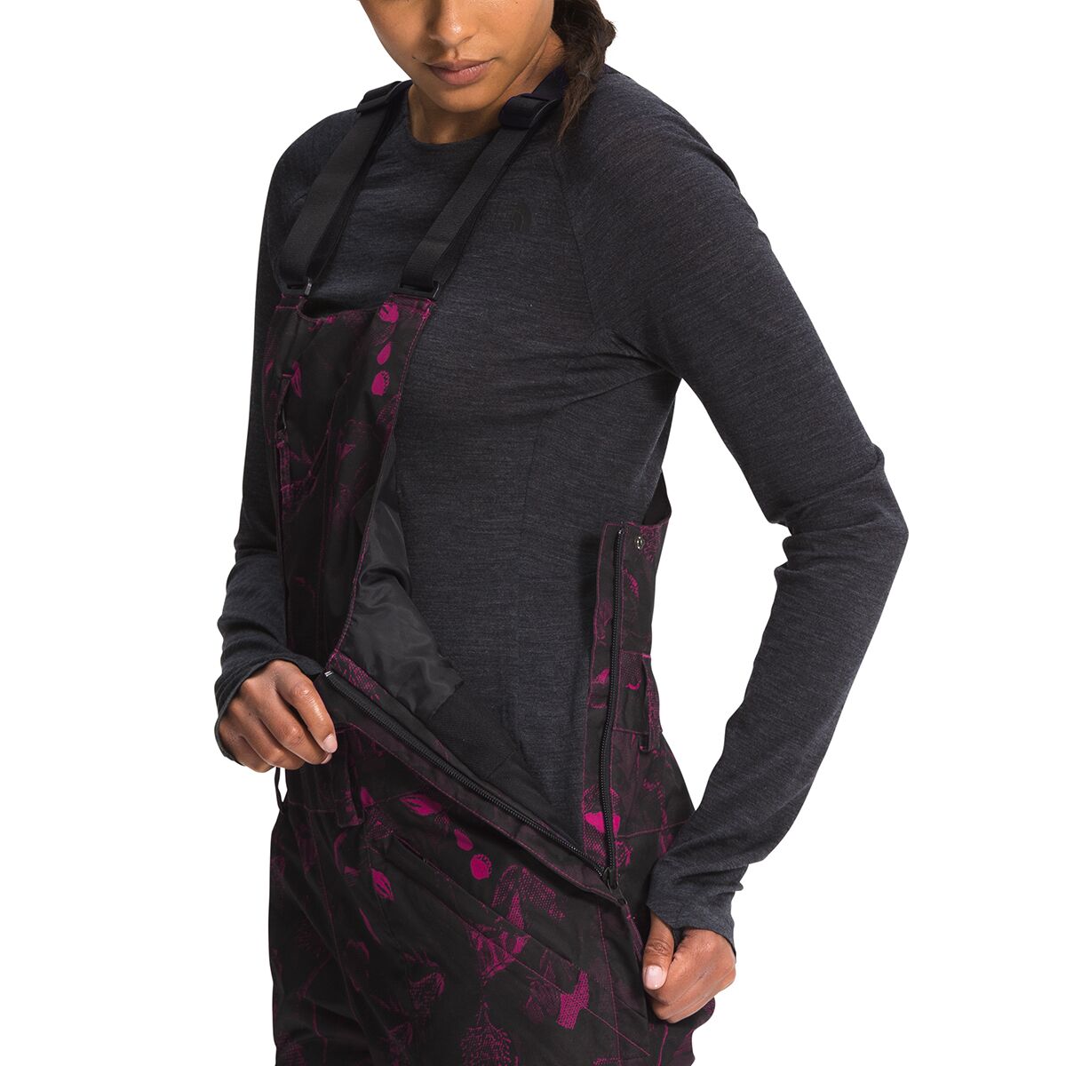 north face women's freedom insulated bibs