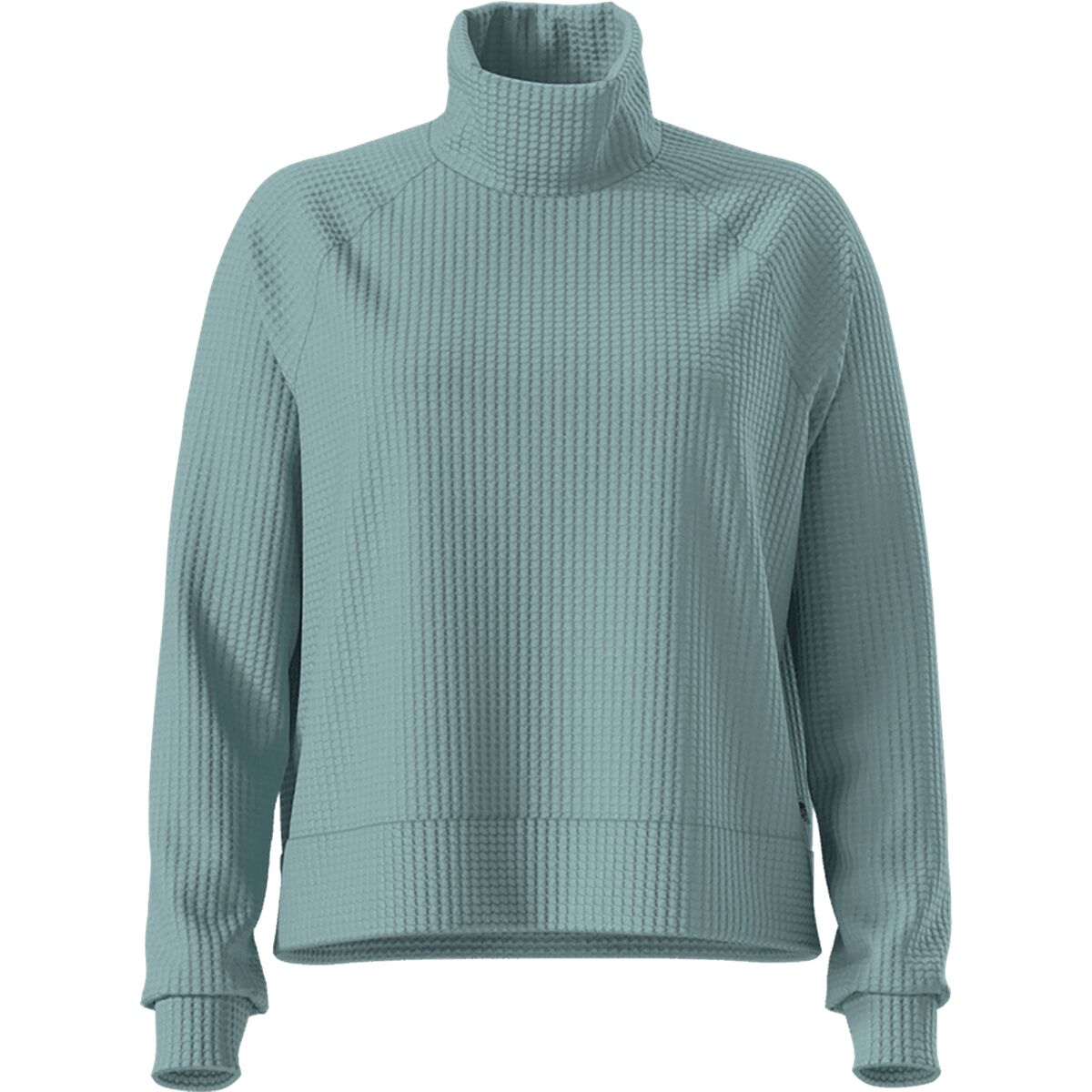 Женский топ The North Face Mock Neck Chabot Top, цвет: Синий — фото 3