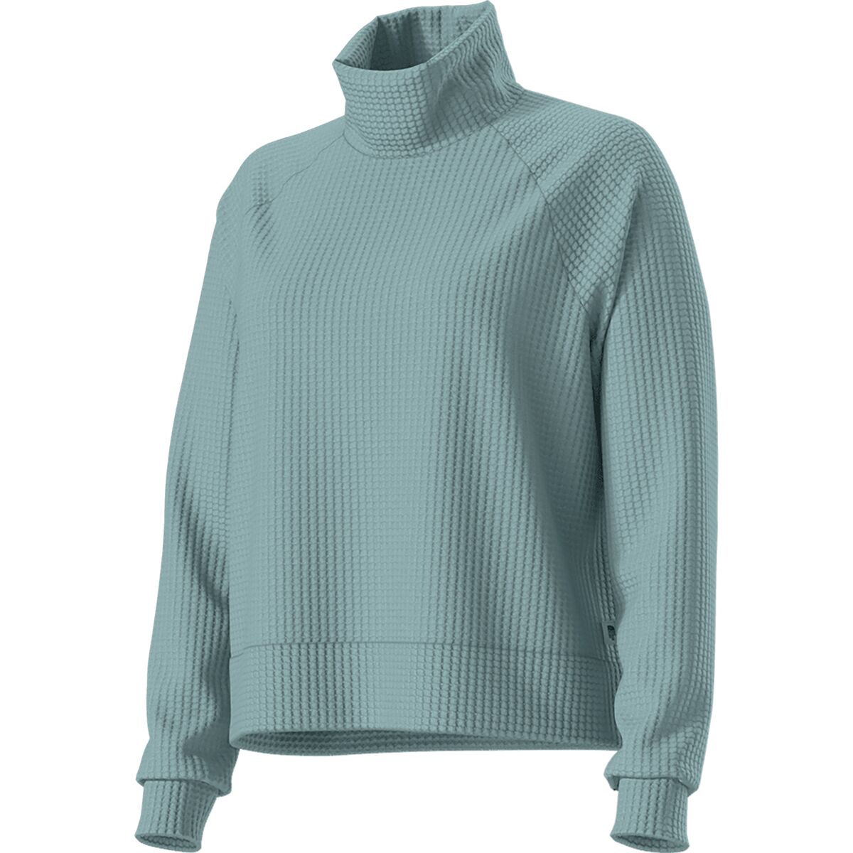 Женский топ The North Face Mock Neck Chabot Top, цвет: Синий — фото 4