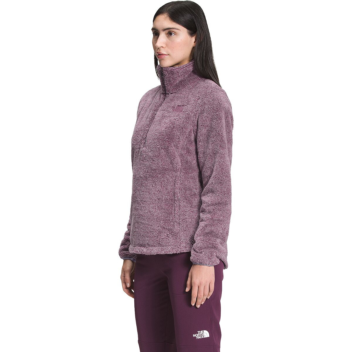 The North Face Printed MultiColor Osito 1/4Zip Pullover Women's