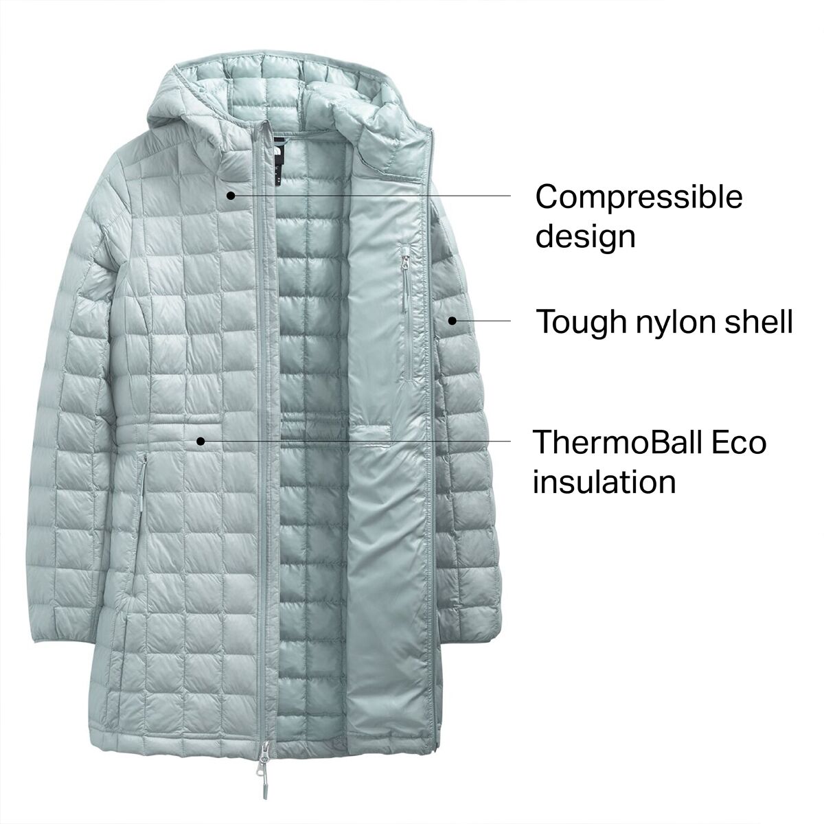 The North Face ThermoBall Eco Insulated Parka - Women´s