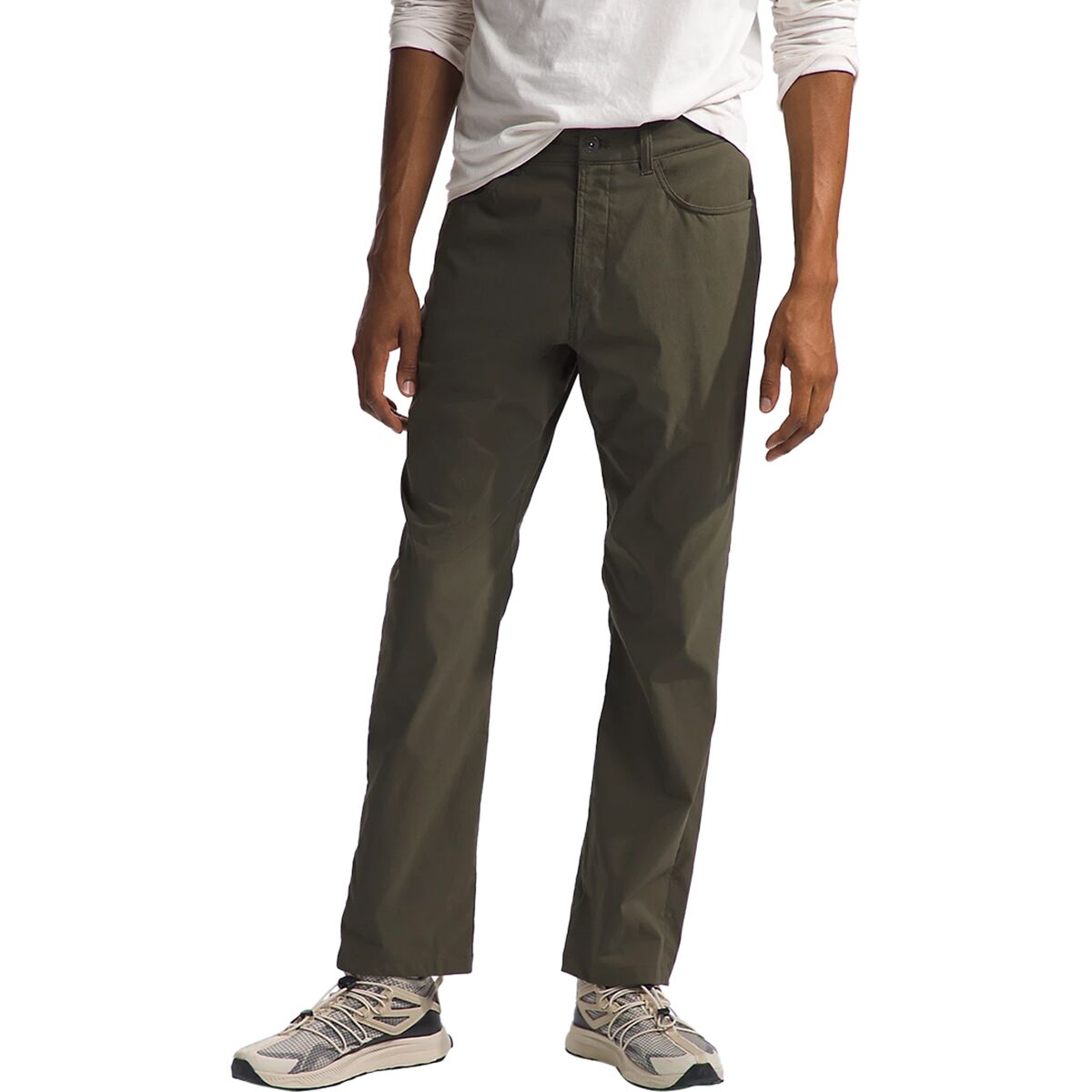 Мужские брюки The North Face Sprag 5-Pocket Pant, цвет: Серо-коричневый зелёный