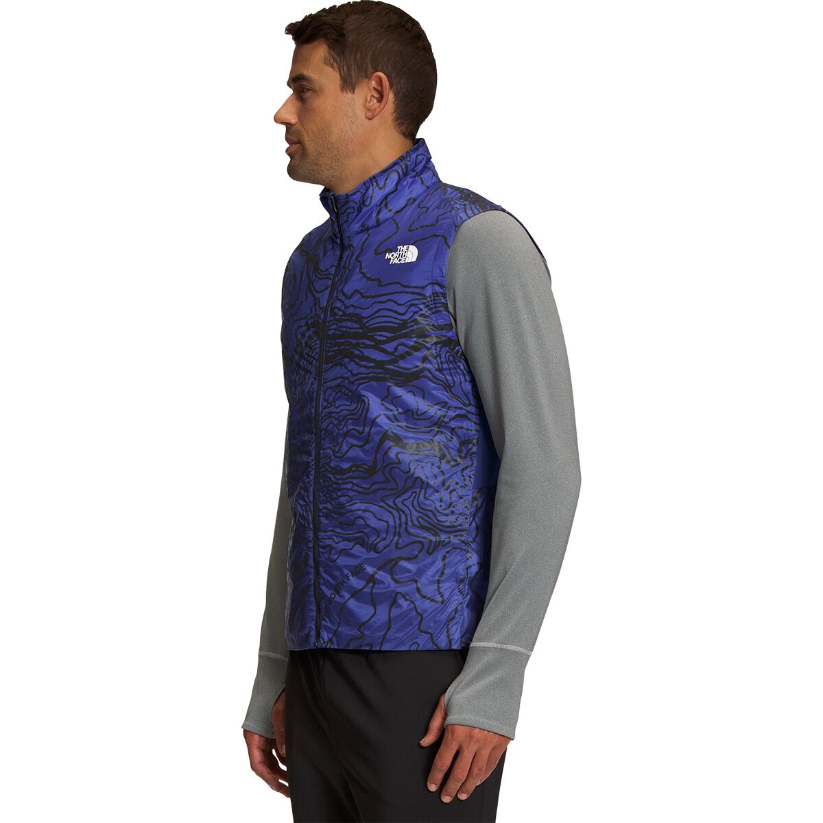 The North Face Printed Winter Warm Insulated Vest Men's Clothing