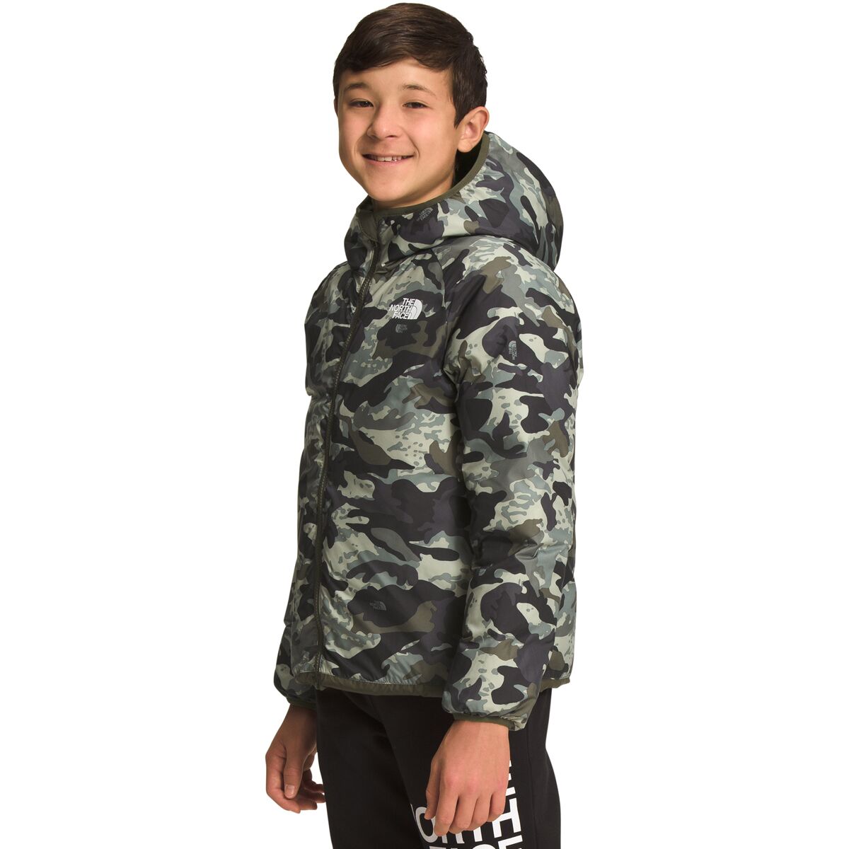 The North Face North Down Hooded Reversible Print Jacket Boys' Kids