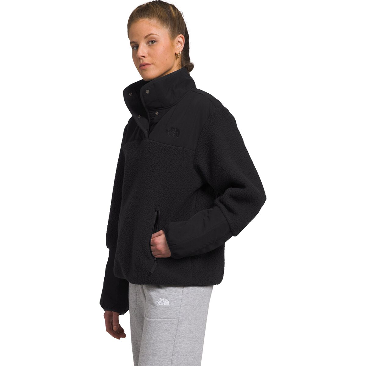 The North Face Cragmont Fleece 1/4 Snap Pullover -...