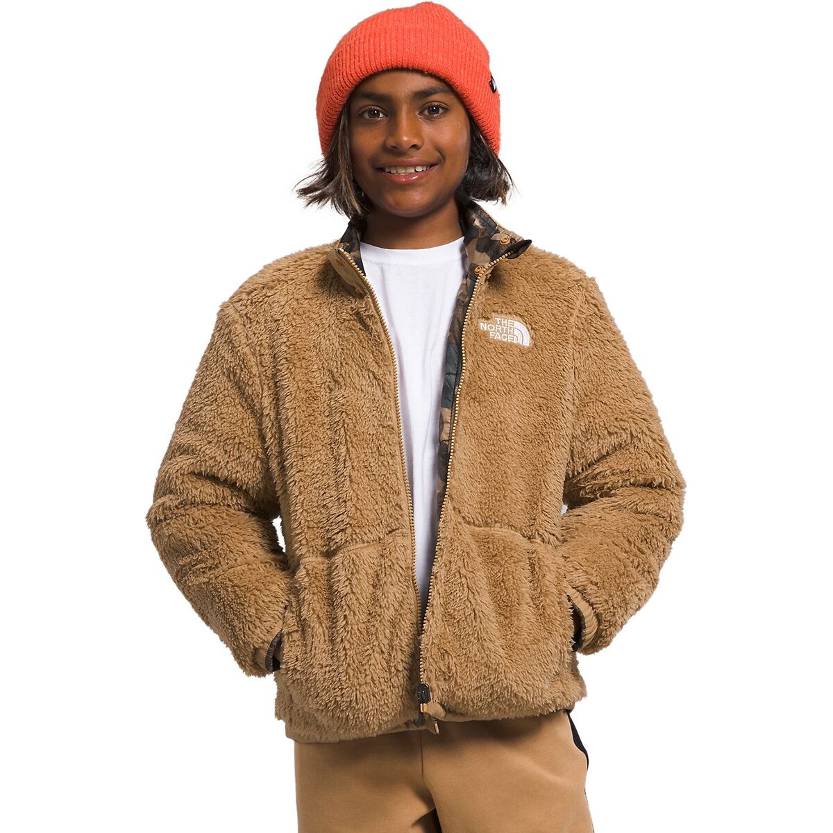 The North Face Reversible Mount Chimbo FullZip Hooded Jacket Boys