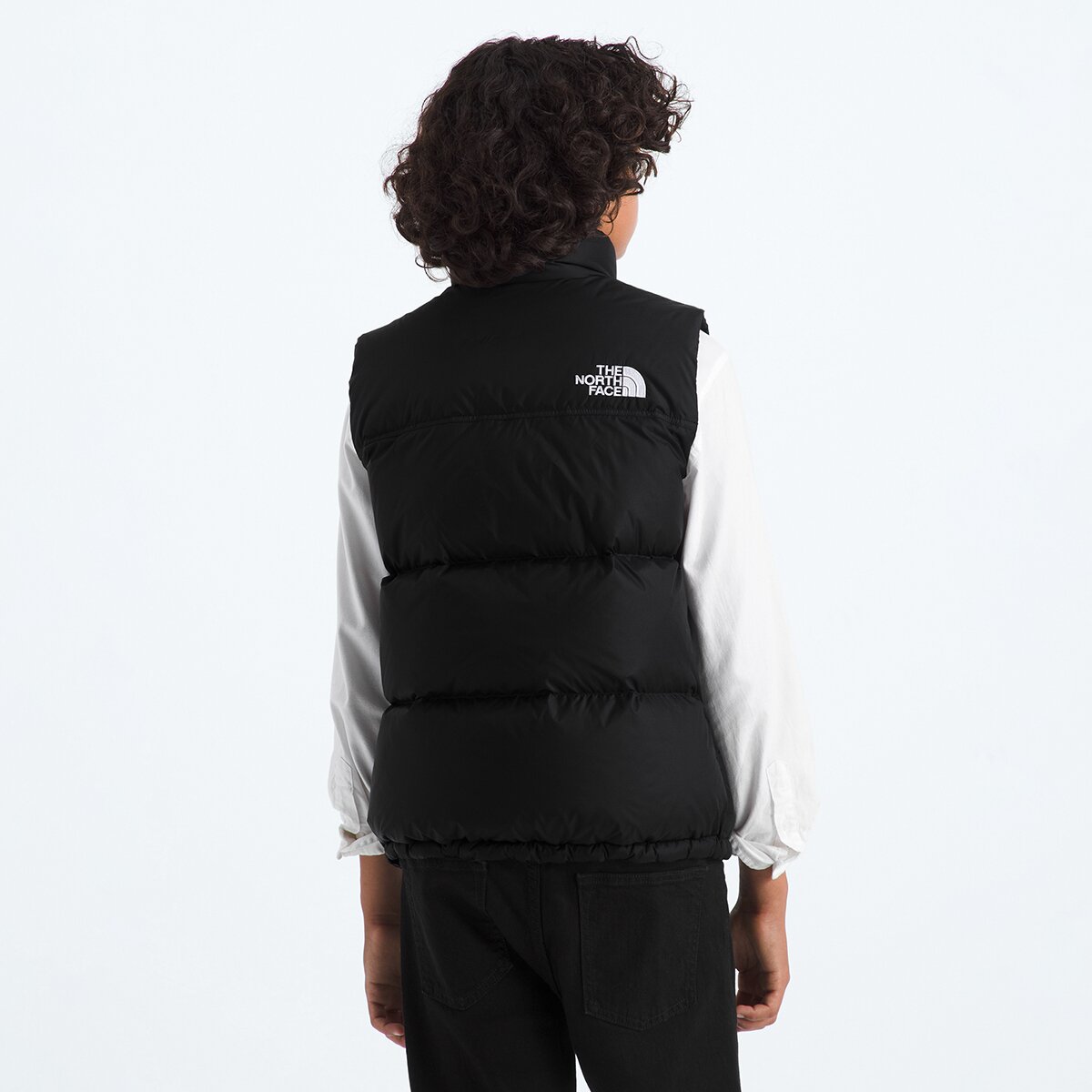 Детский жилет The North Face 1996 Retro Nuptse Vest, цвет: Чёрный — фото 4