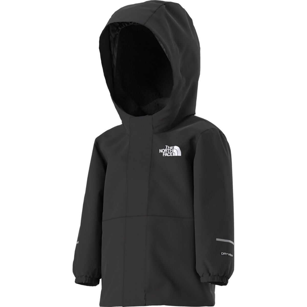 Детская куртка The North Face Warm Antora Rain Jacket - Infants', цвет: Чёрный — фото 2