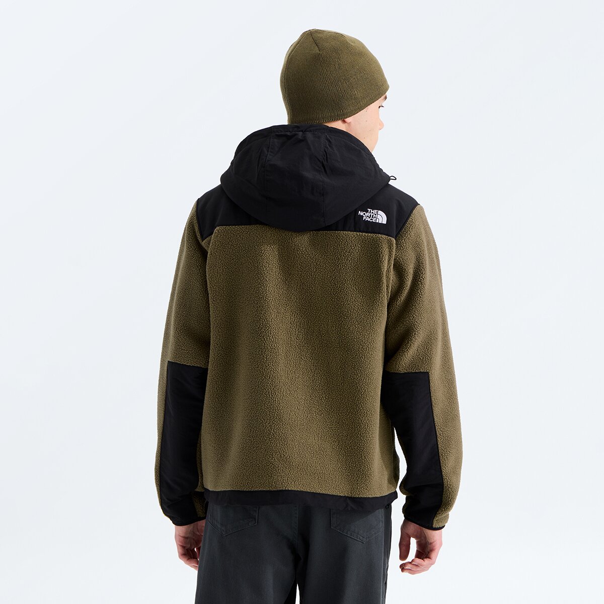 Мужское худи The North Face Retro Denali, цвет: Caraway Seed / Чёрный — фото 2