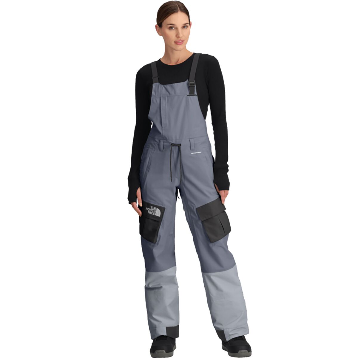 Женские брюки The North Face Dragline Bib Pant, цвет: Синий / Сумеречный