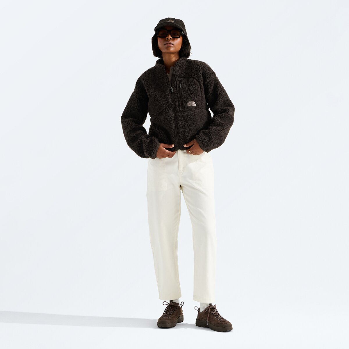 Женская куртка The North Face Extreme Pile 2 Full-Zip, цвет: Тёмный каштановый — фото 3