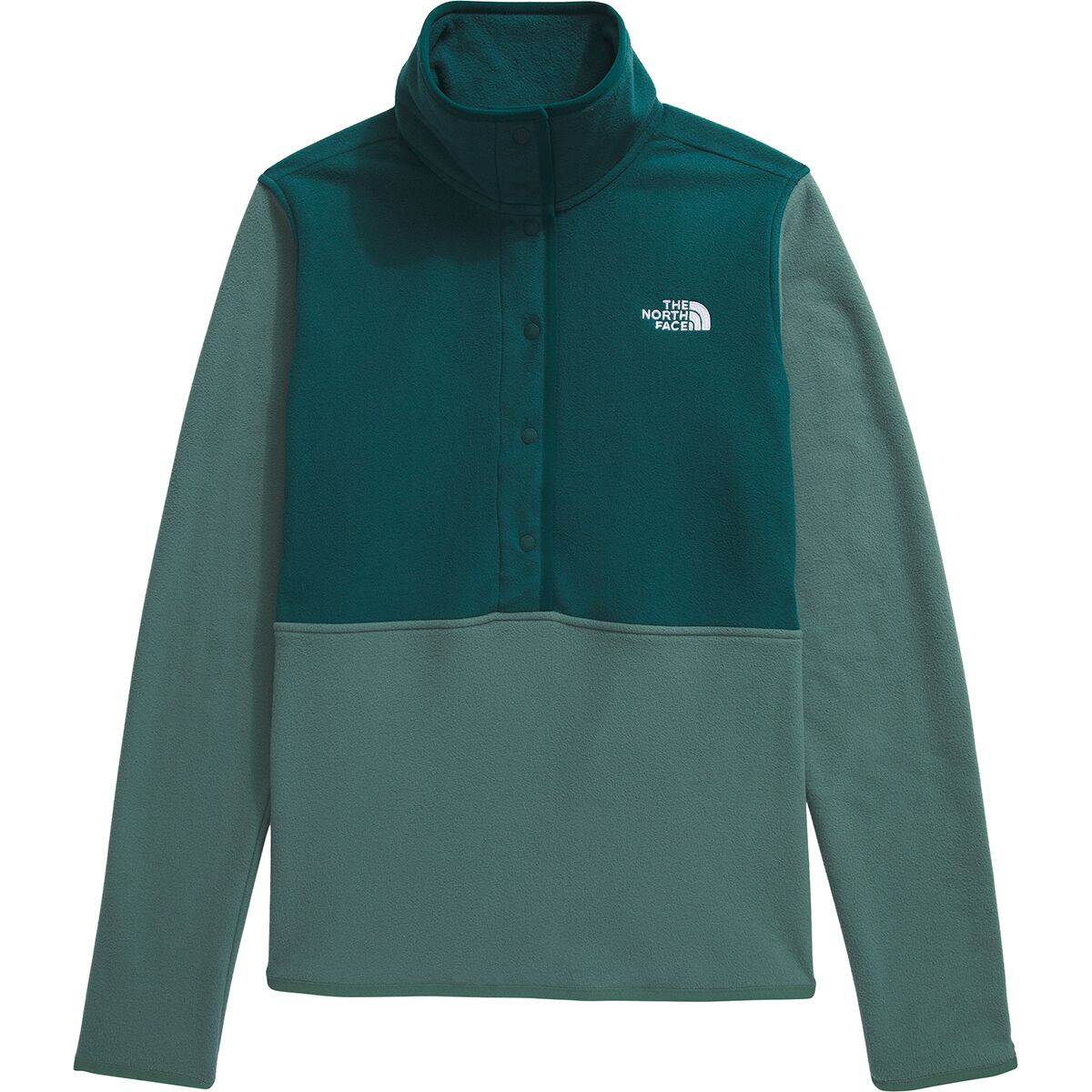 The North Face Glacier Fleece 1/2-Snap Crew Shirt -...