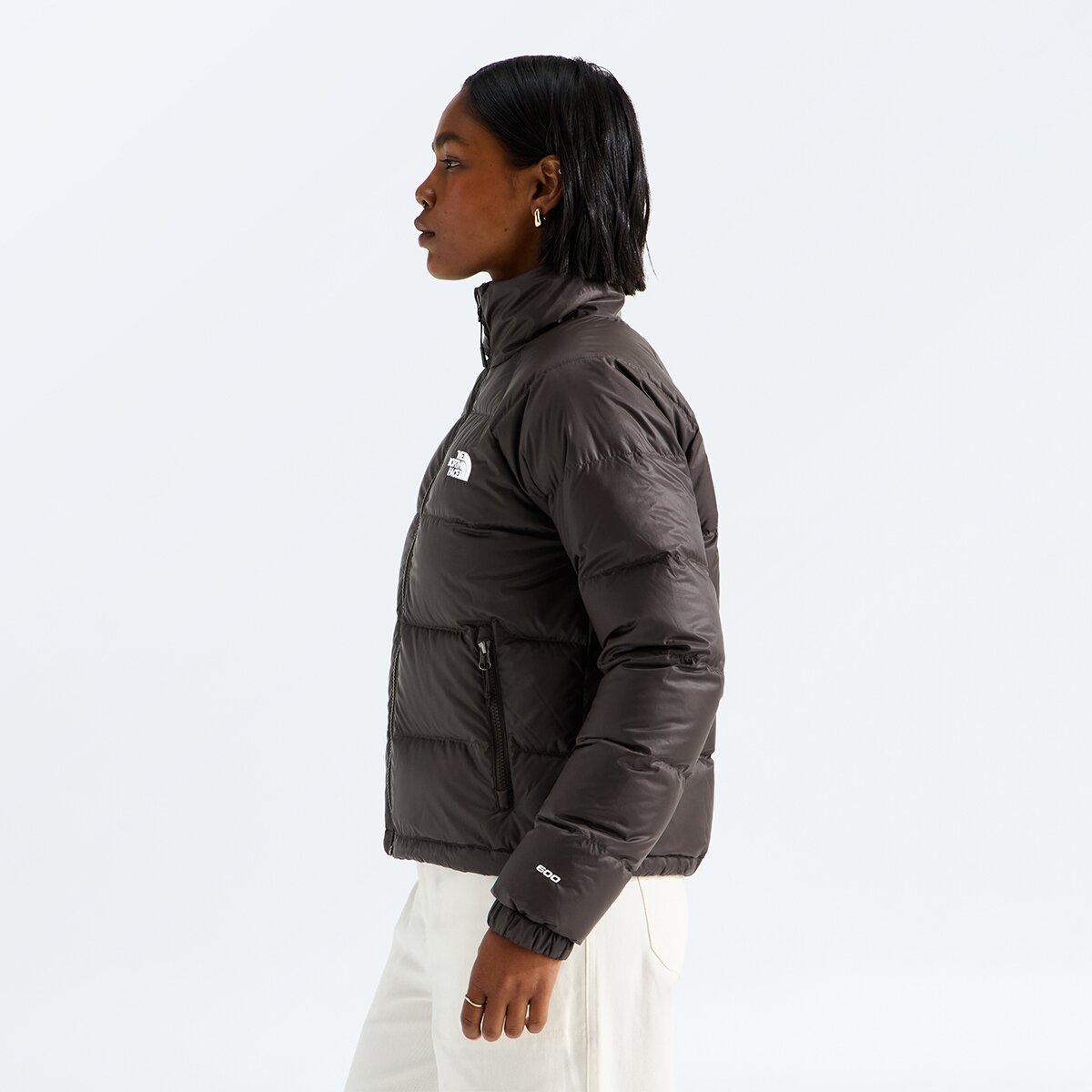Женская куртка The North Face Hydrenalite Down Jacket, цвет: Тёмный каштановый — фото 3