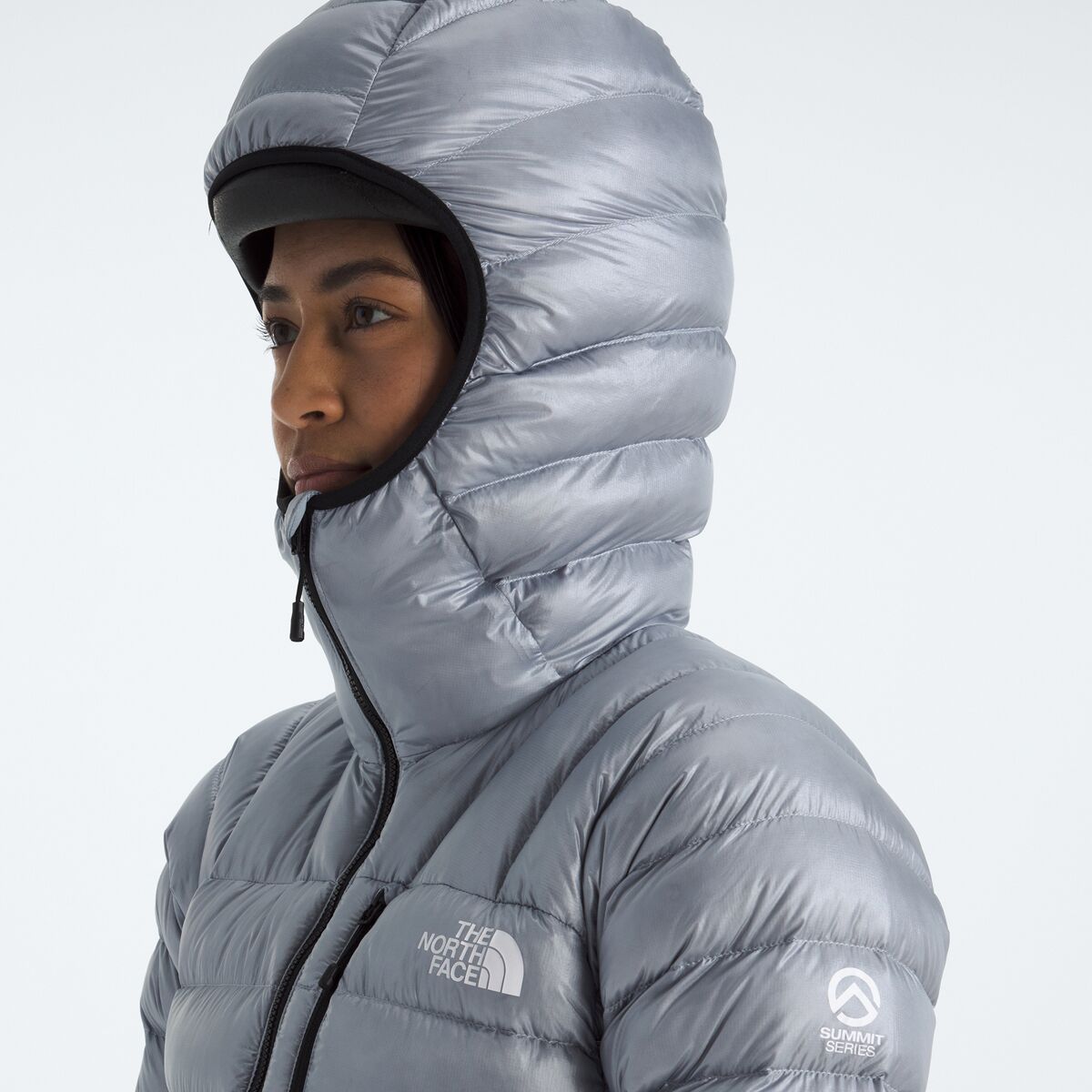 Женская куртка The North Face Summit Breithorn Hooded, цвет: Синий — фото 8