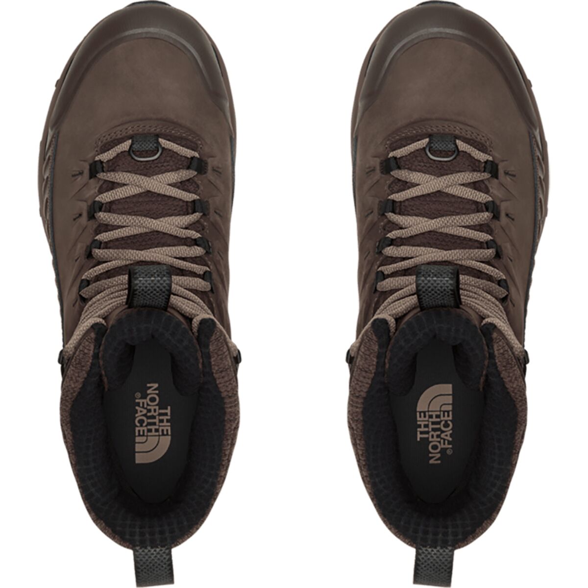 Мужские ботинки The North Face Vectiv Fastpack Insulated WP Boot, цвет: Коричневый / Гранатовый — фото 2