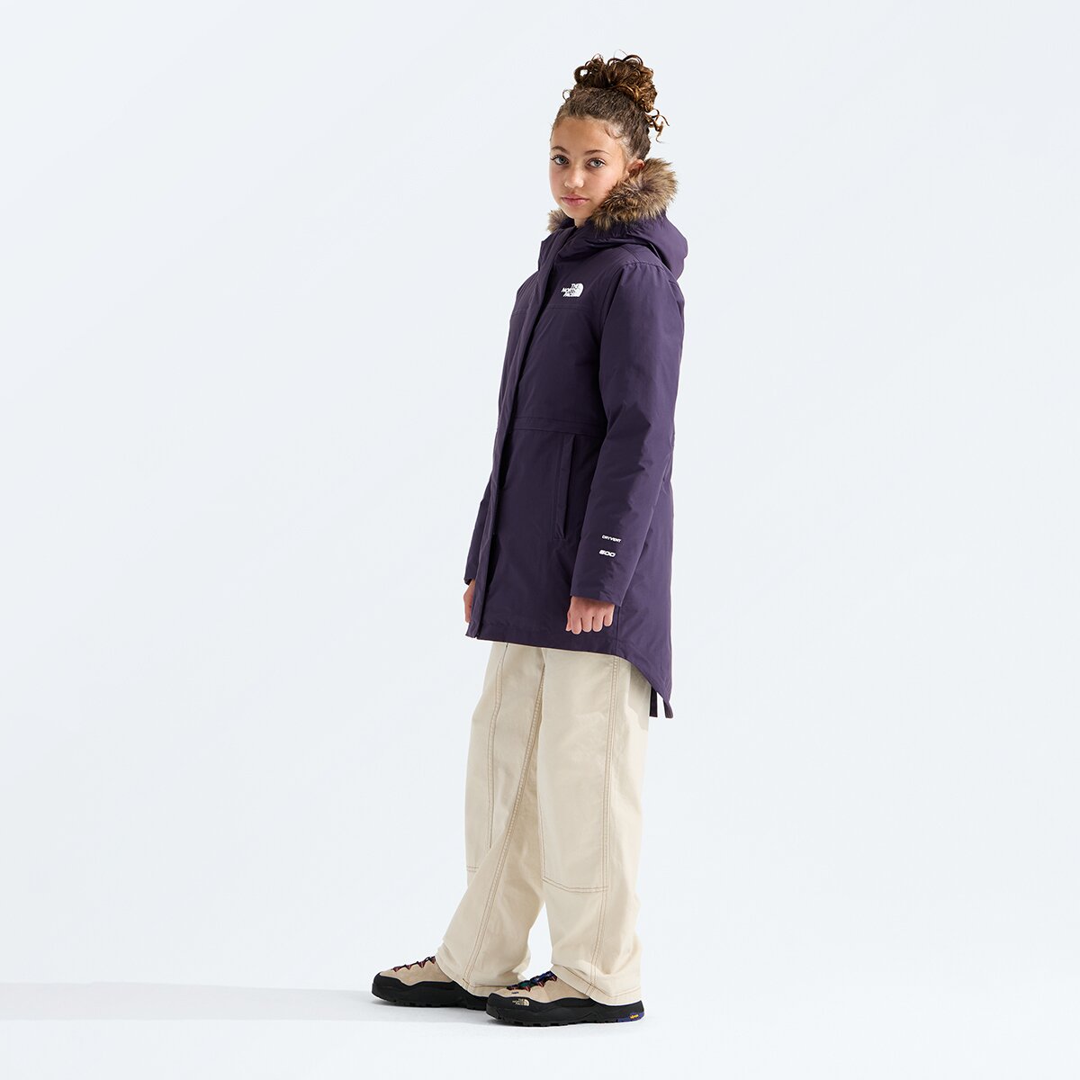 Куртка The North Face Arctic Parka для девочек, цвет: Сумеречный — фото 3