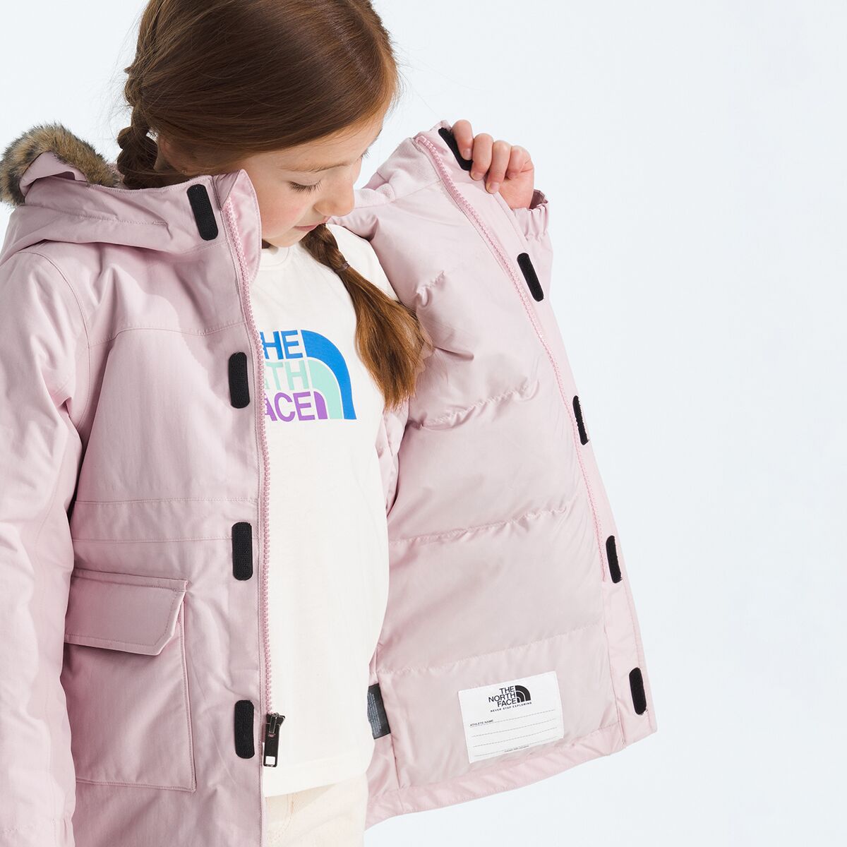 Детская куртка The North Face Arctic Parka - Toddlers', цвет: Pale Blossom — фото 2
