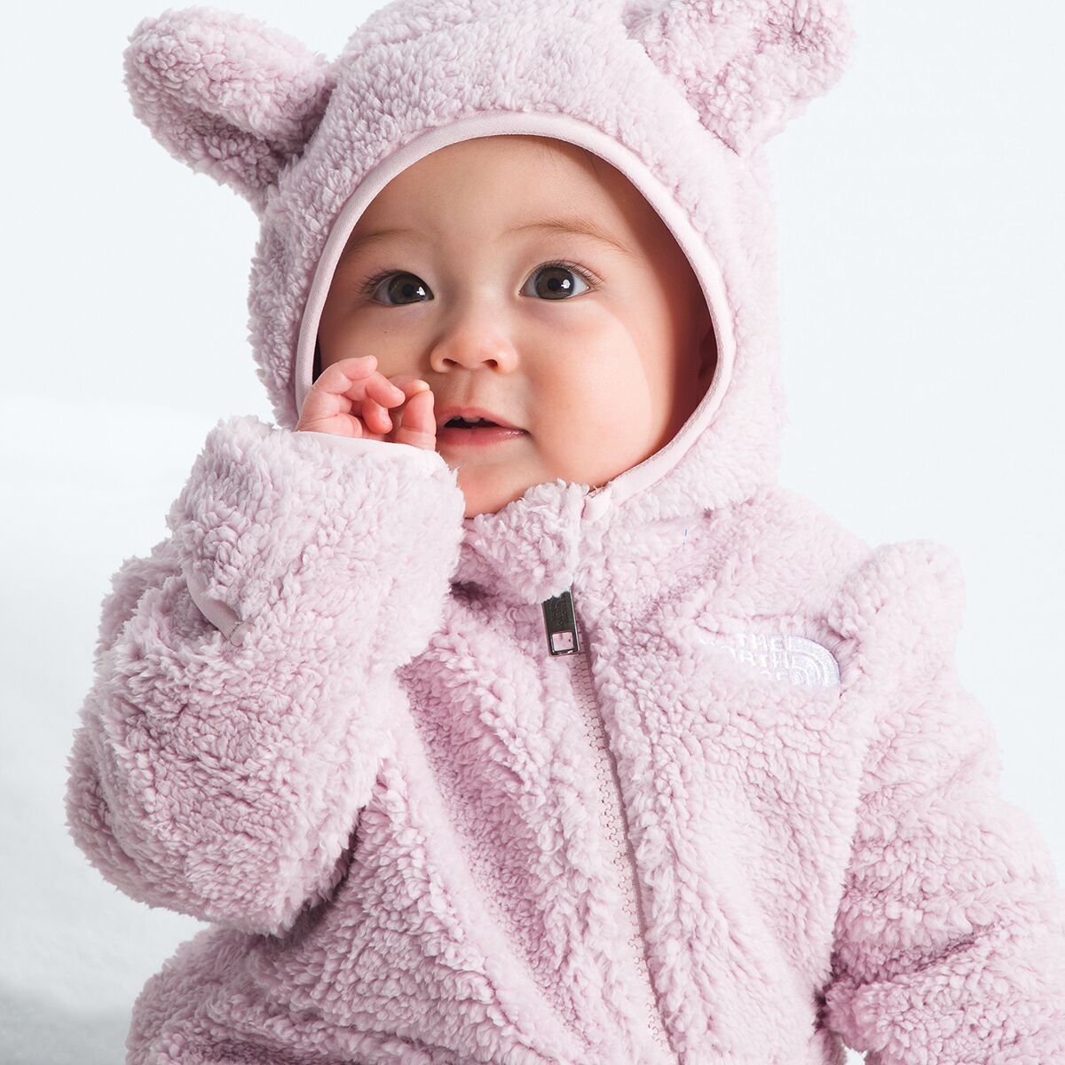 Детские комбинезоны The North Face Campshire One-Piece Suit - Infants', цвет: Pale Blossom — фото 4